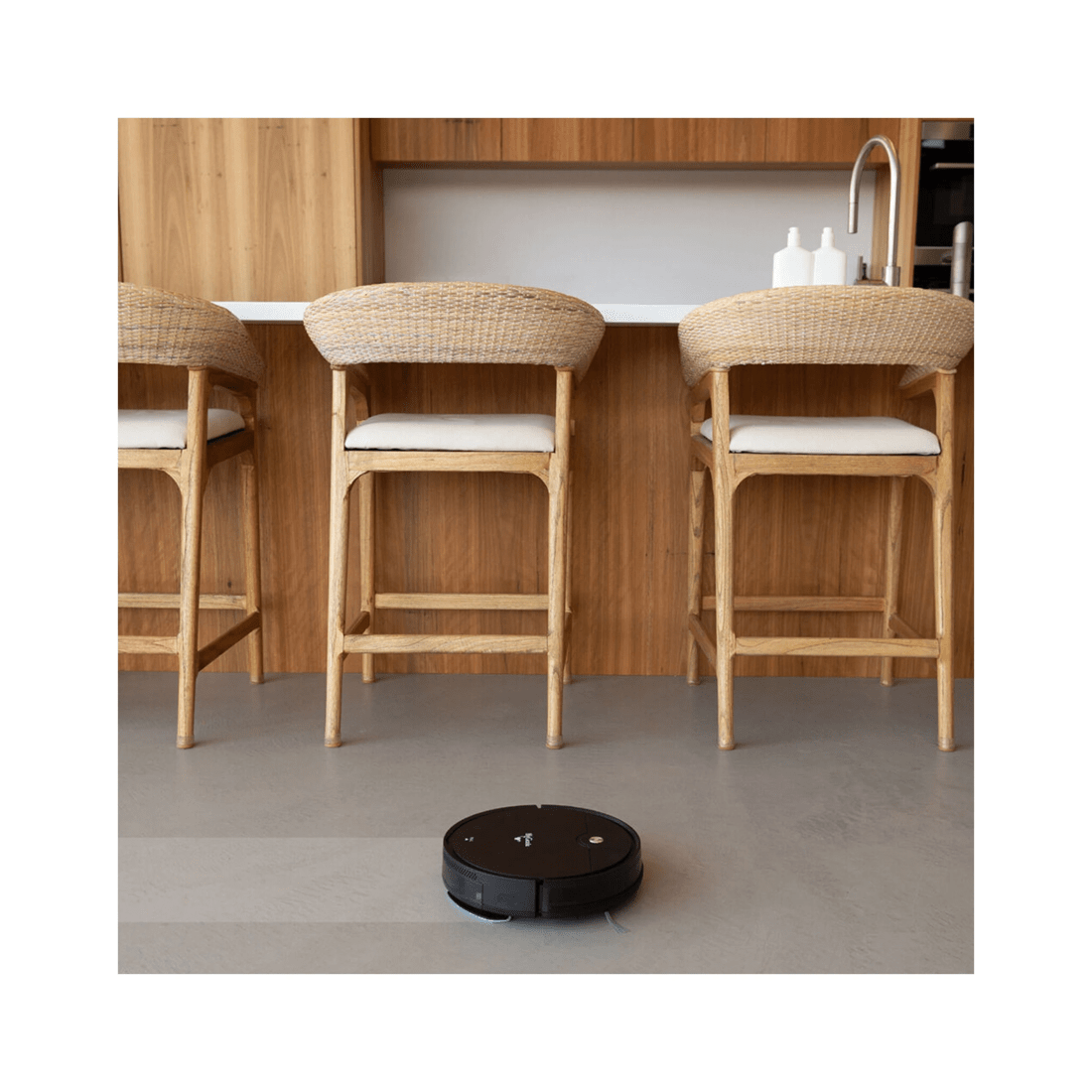 4 My Genie Zx3000 Robotic Vacuum Mop Combo Cleaner Remote Controlled 30cm Black
 - Black, 4 of 6