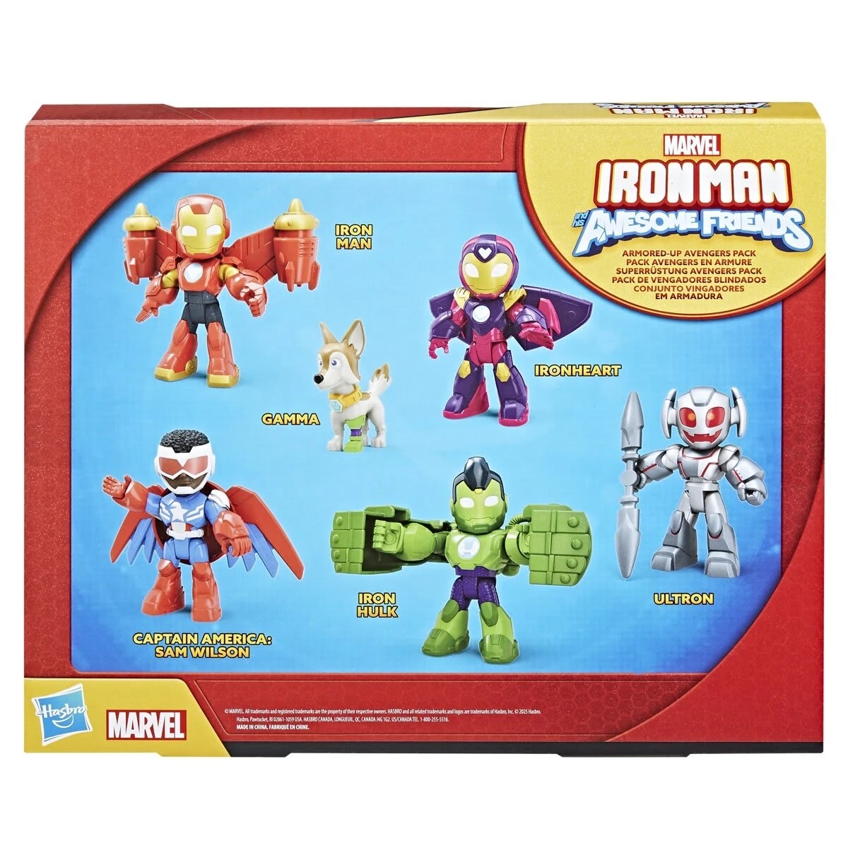 3 Disney Junior Marvel Iron Man and His Awesome Friends Armored-Up Avengers Pack, 3 of 3