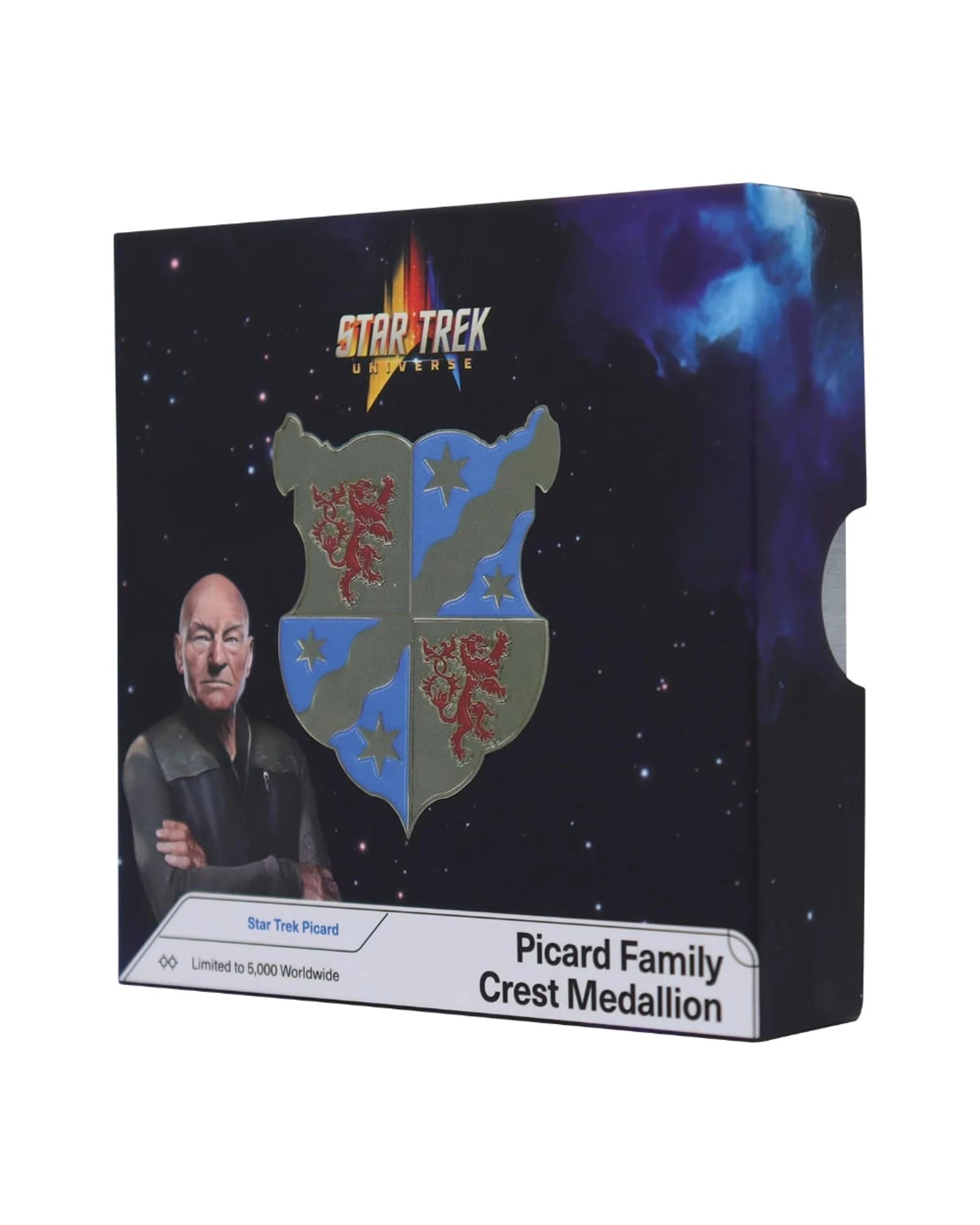 1 Star Trek Picard Family Crest Limited Edition Medallion, 1 of 4