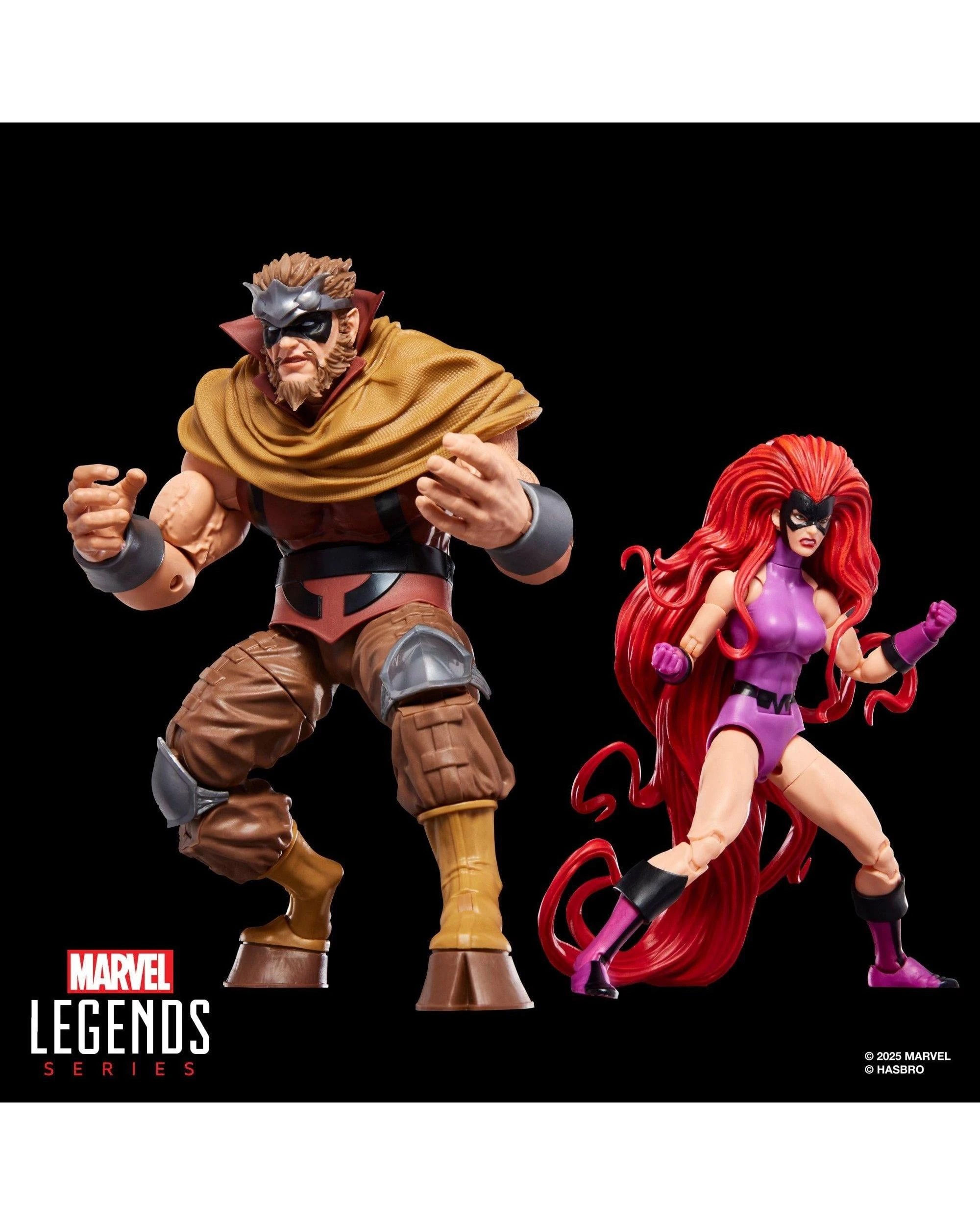 3 Marvel Legends Series Inhumans Marvel's Medusa and Marvel's Gorgon Action Figure 2 Pack, 3 of 10