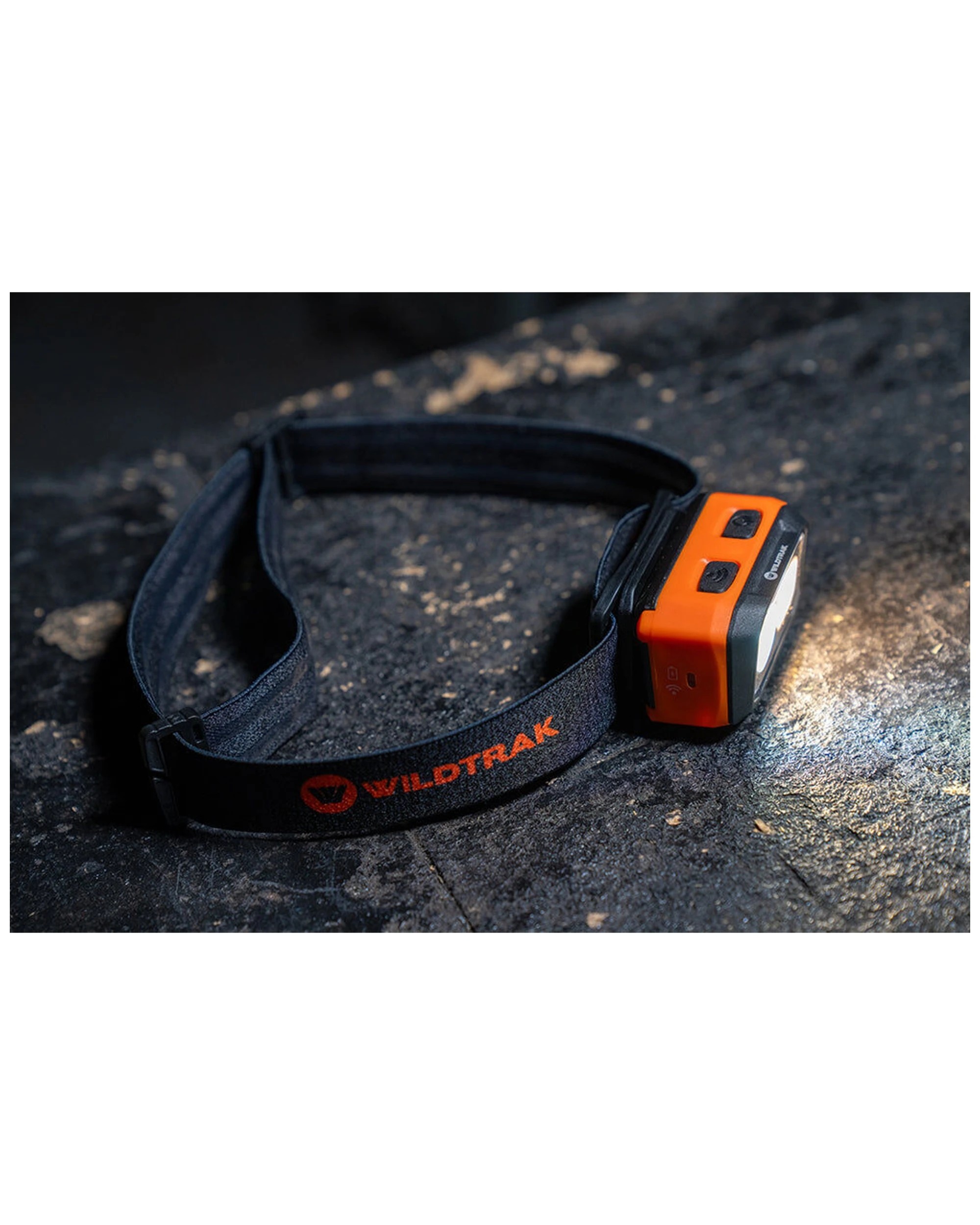 7 Wildtrak Headlamp 500 Lumen Dual Power Rechargeable Motion Sensor USB-C - Black, 7 of 7
