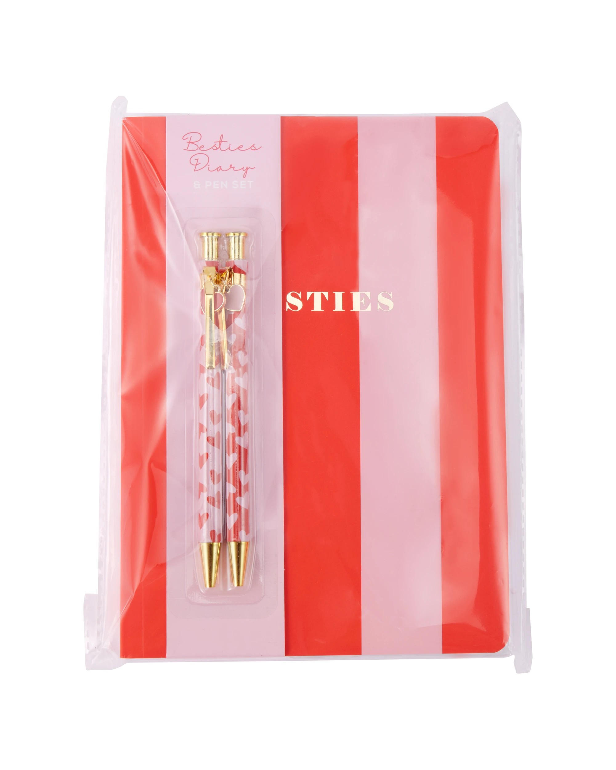 2 Valentine's Day 2 Pack A5 Besties Diary and Pen, 2 of 6