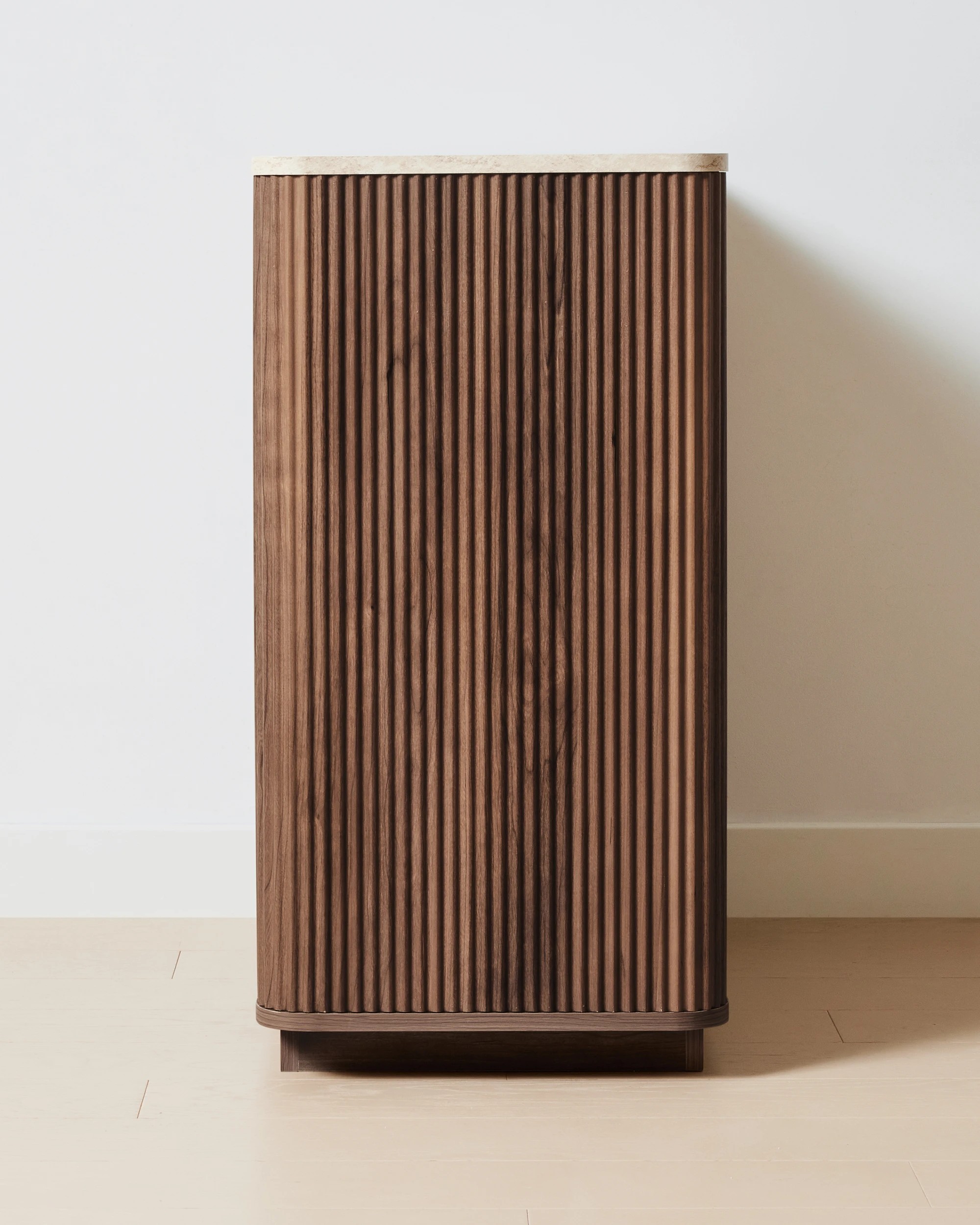 3 Claire 3 Drawer Chest - Walnut, 3 of 7