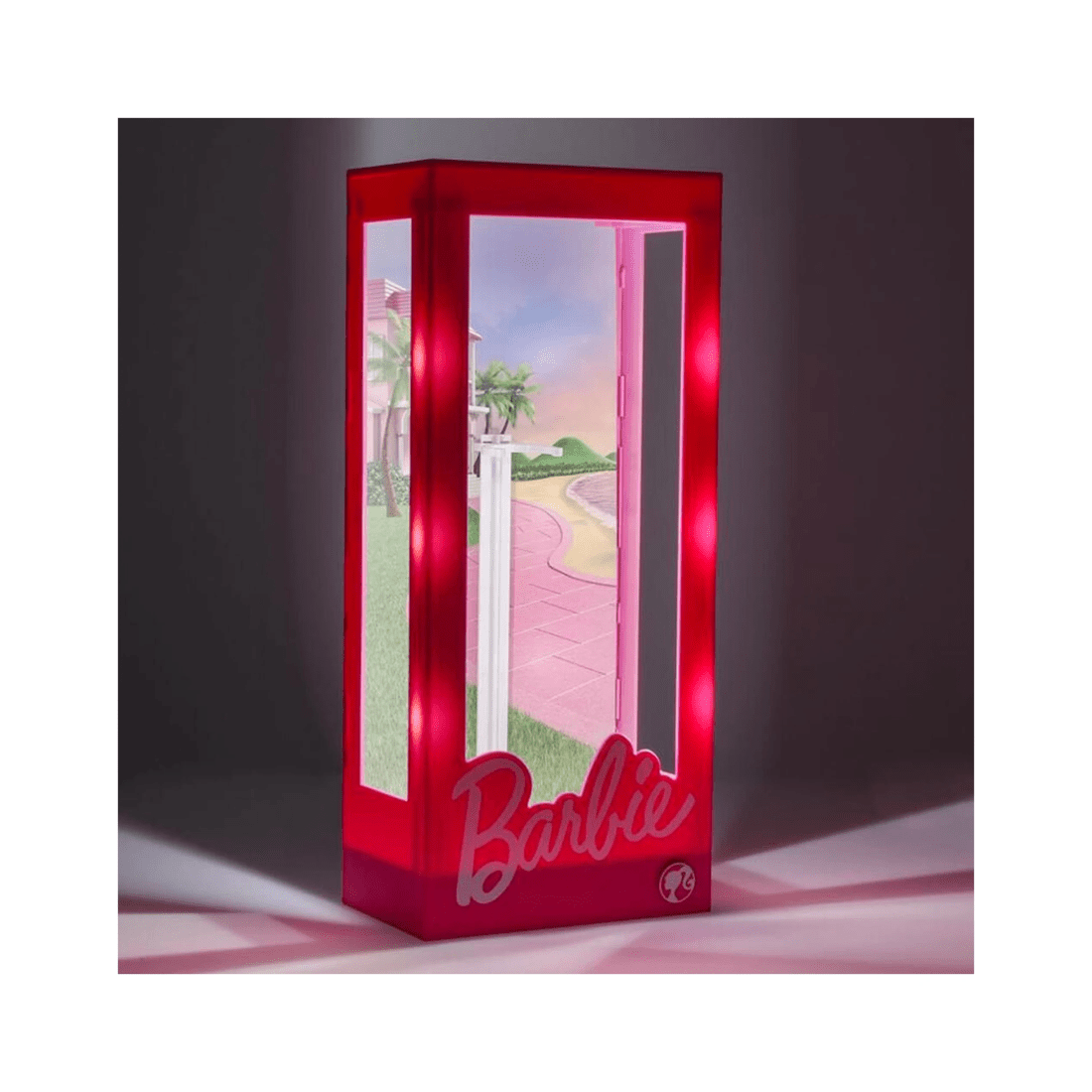 5 Barbie Doll Display Case Light 34cm Kids Bedroom Storage Display 8+
 - Pink, 5 of 5