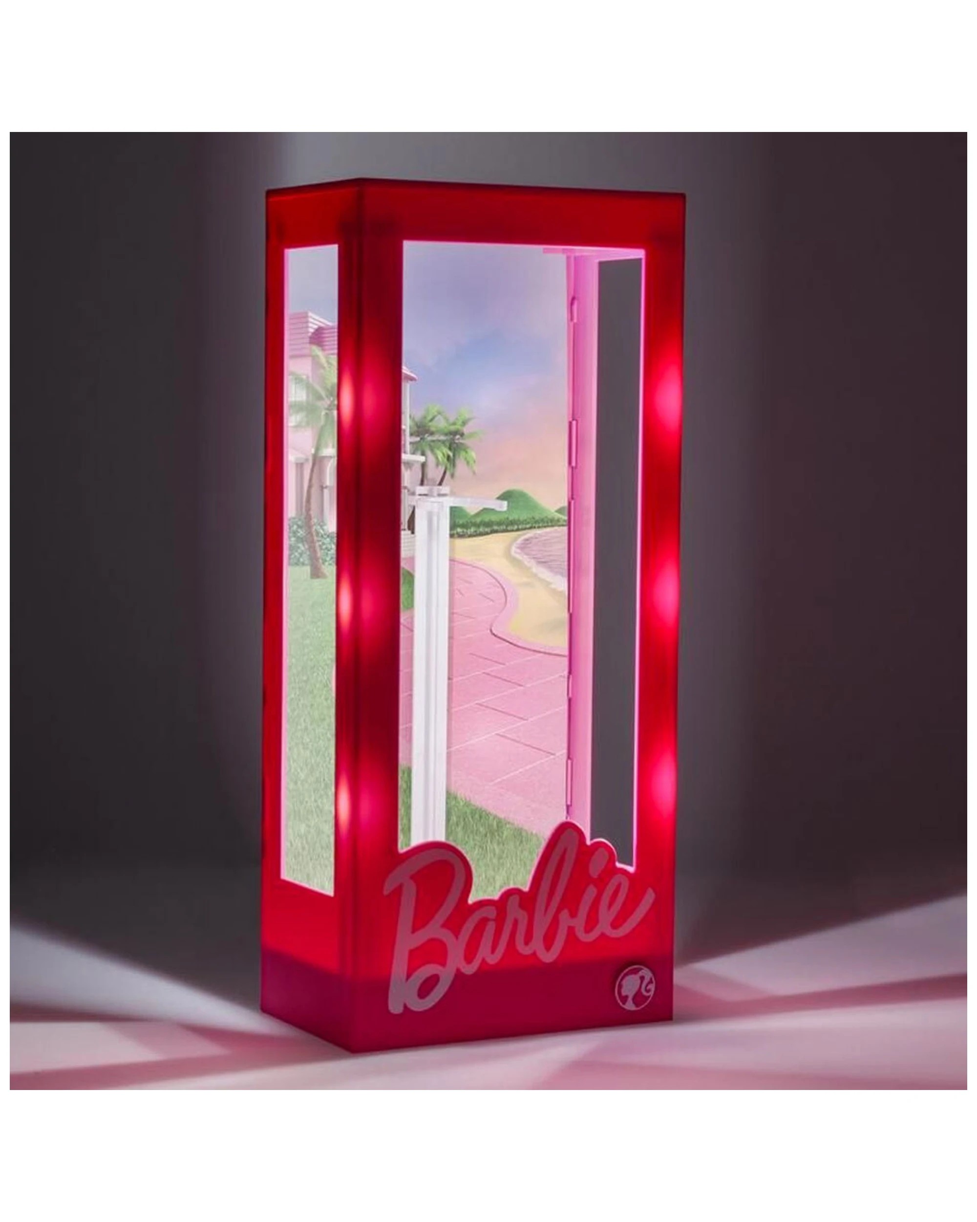 5 Barbie Doll Display Case Light 34cm Kids Bedroom Storage Display 8+
 - Pink, 5 of 5