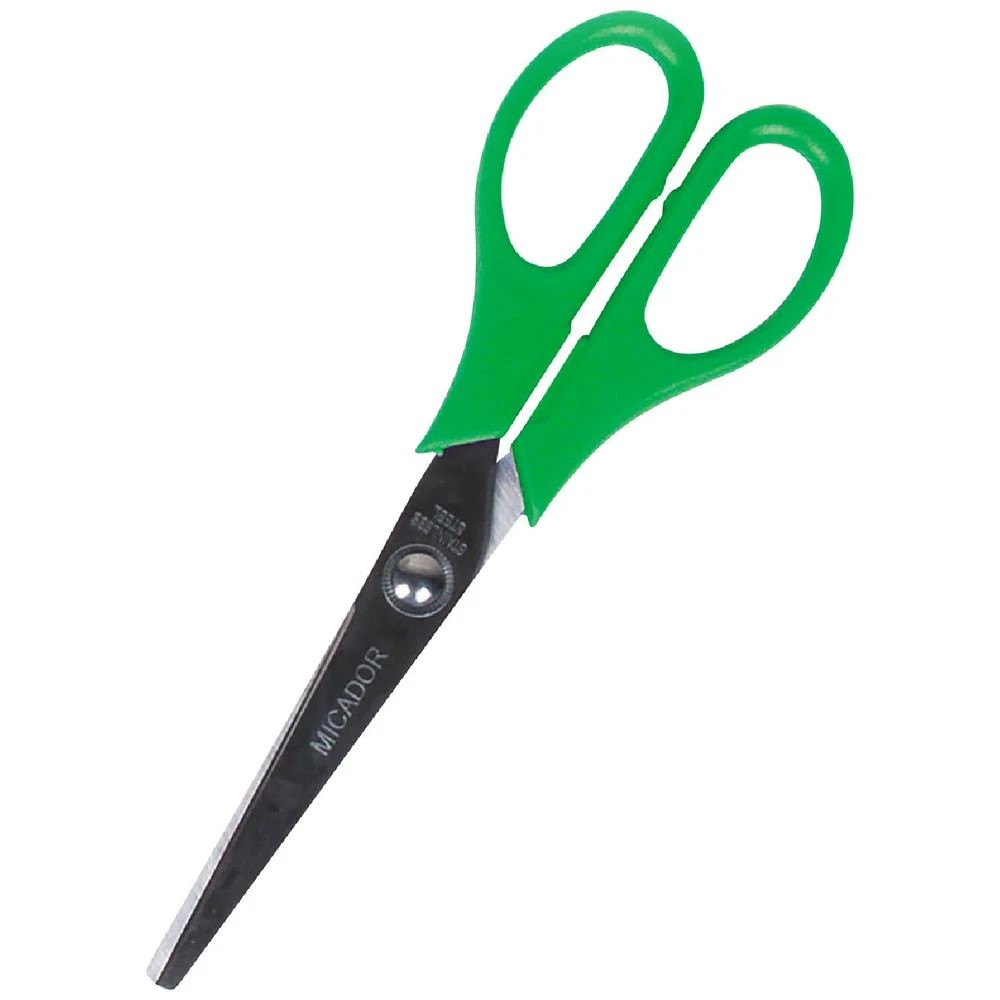 1 Micador Left Hand Scissors 165mm Green, 1 of 1