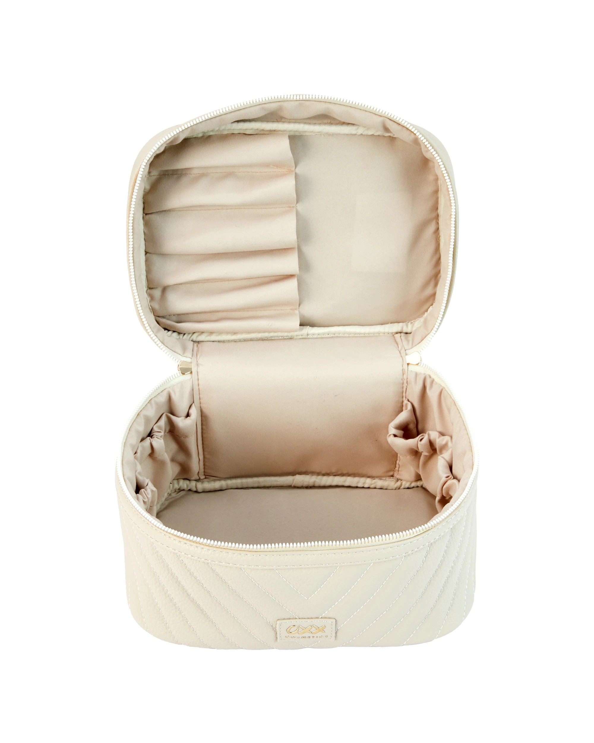 3 OXX Cosmetics Makeup Bag - Beige, 3 of 6