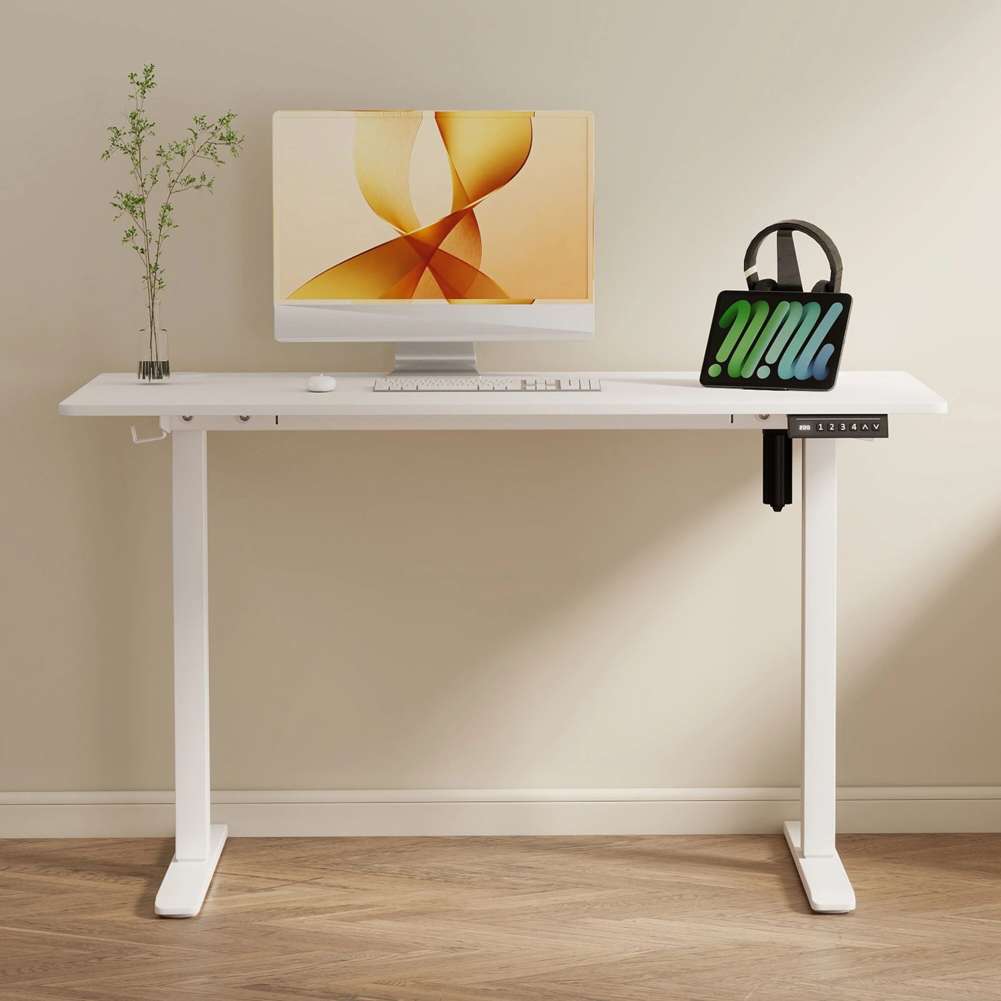 8 Levede Electric Standing Desk 120cm - White, 8 of 9