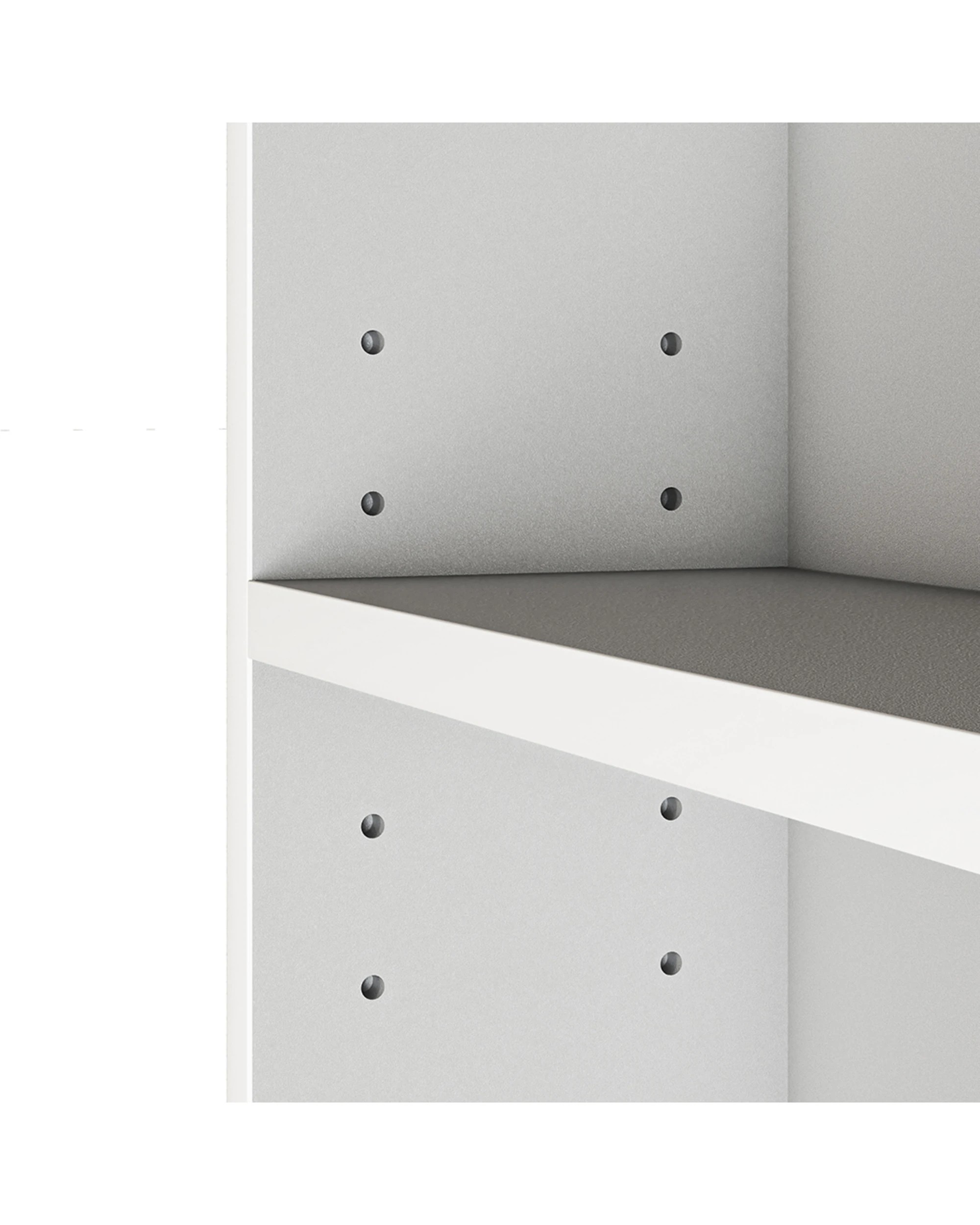 5 Levede Wall Mounted Bathroom Mirror Cabinet  - White, 5 of 6