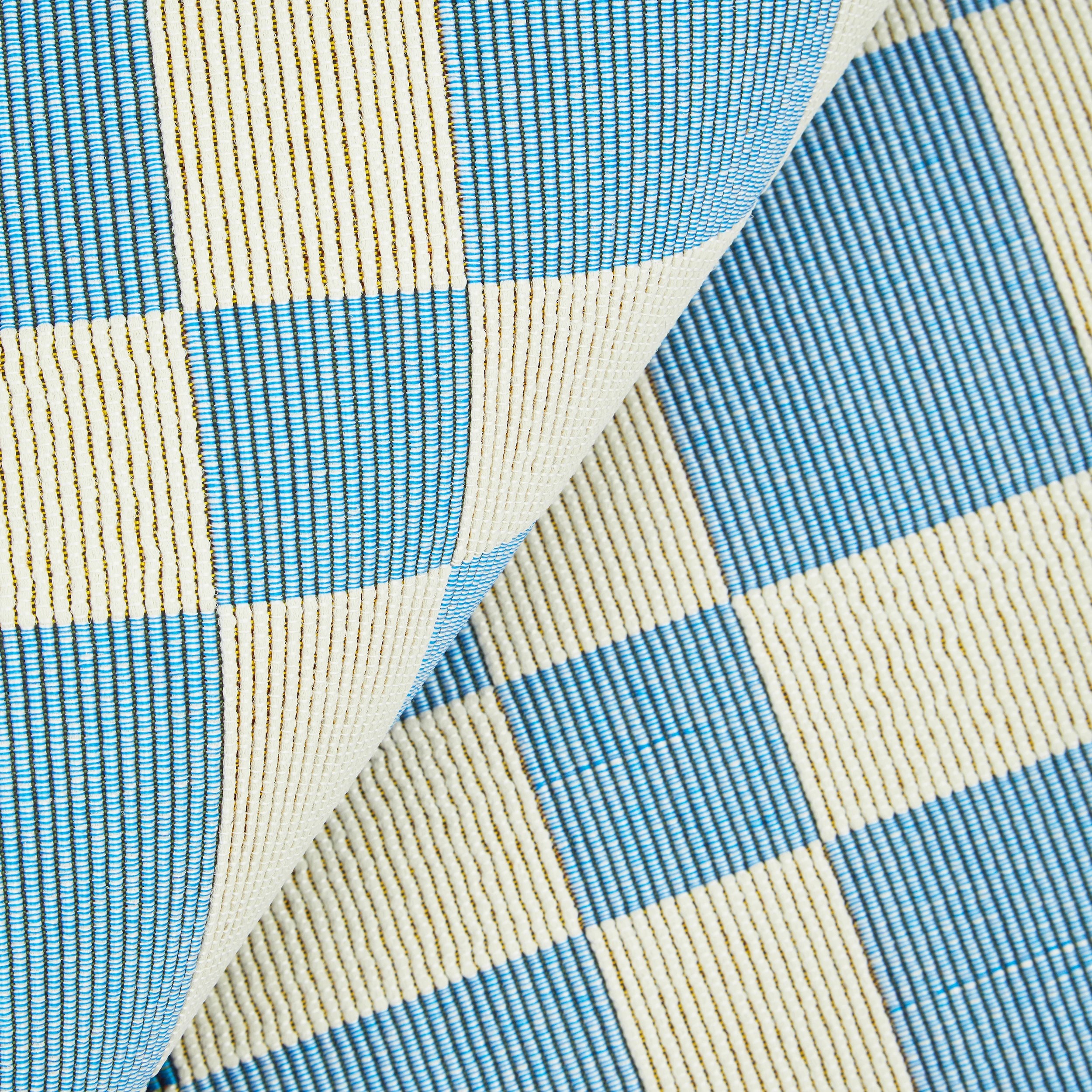 8 Common Ground Rugs Horizon Tito 160x100cm - Small Outdoor Rug - Blue, 8 of 8