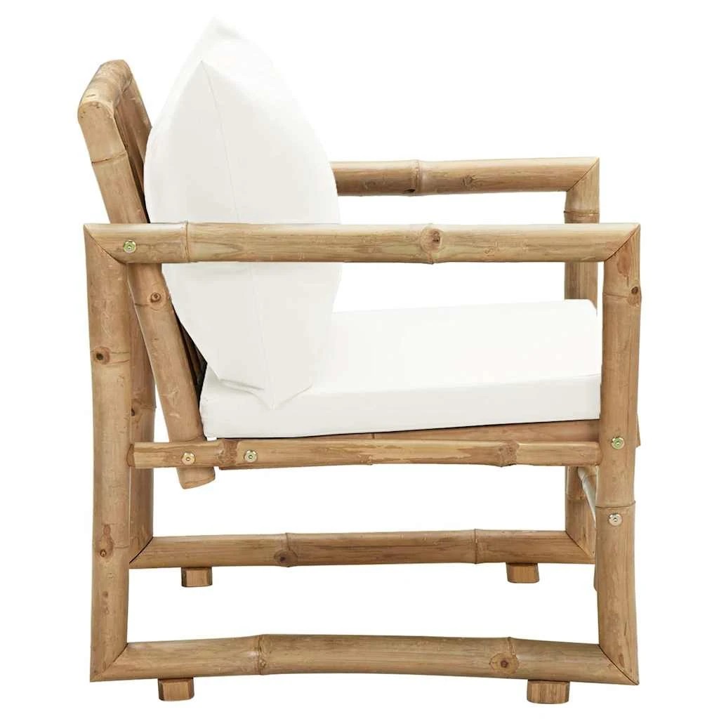 4 Vidaxl Outdoor Chair Bamboo Chair - Brown, 4 of 9
