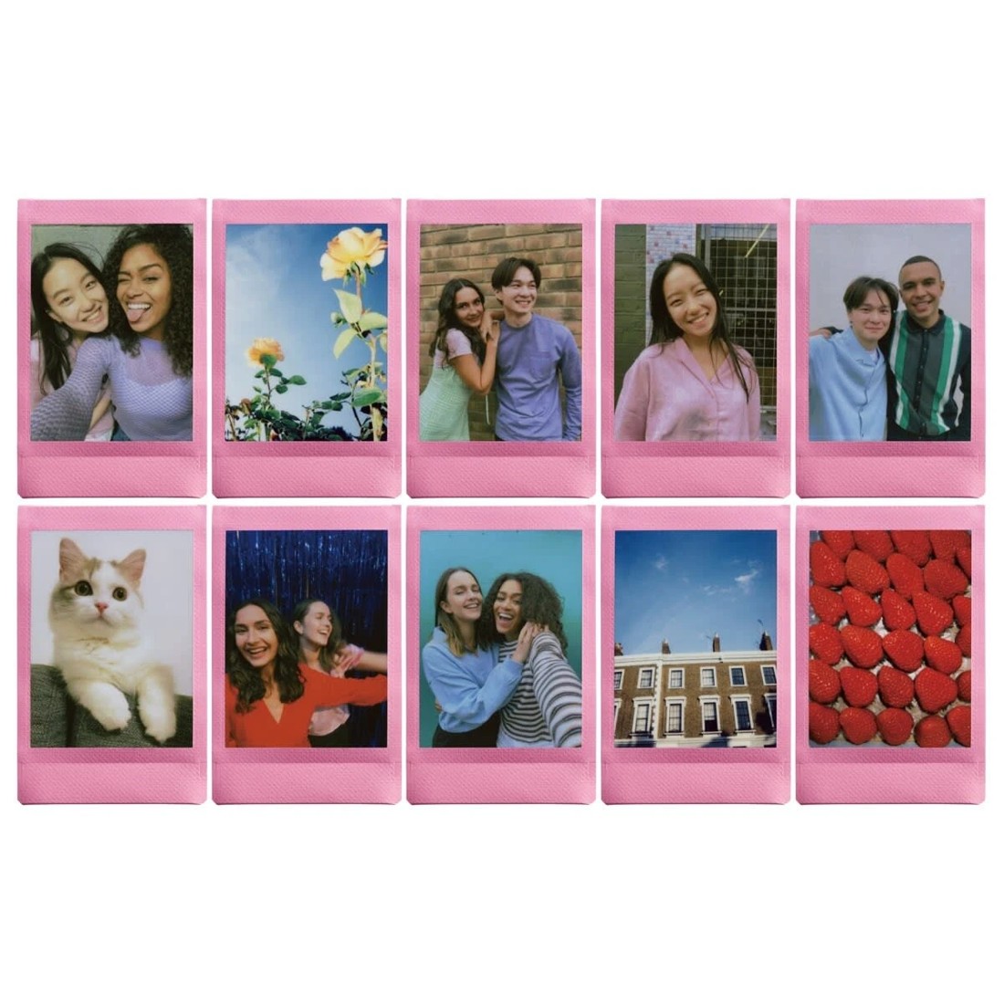 2 10 Pack Instax Mini Pink Lemonade Film, 2 of 2