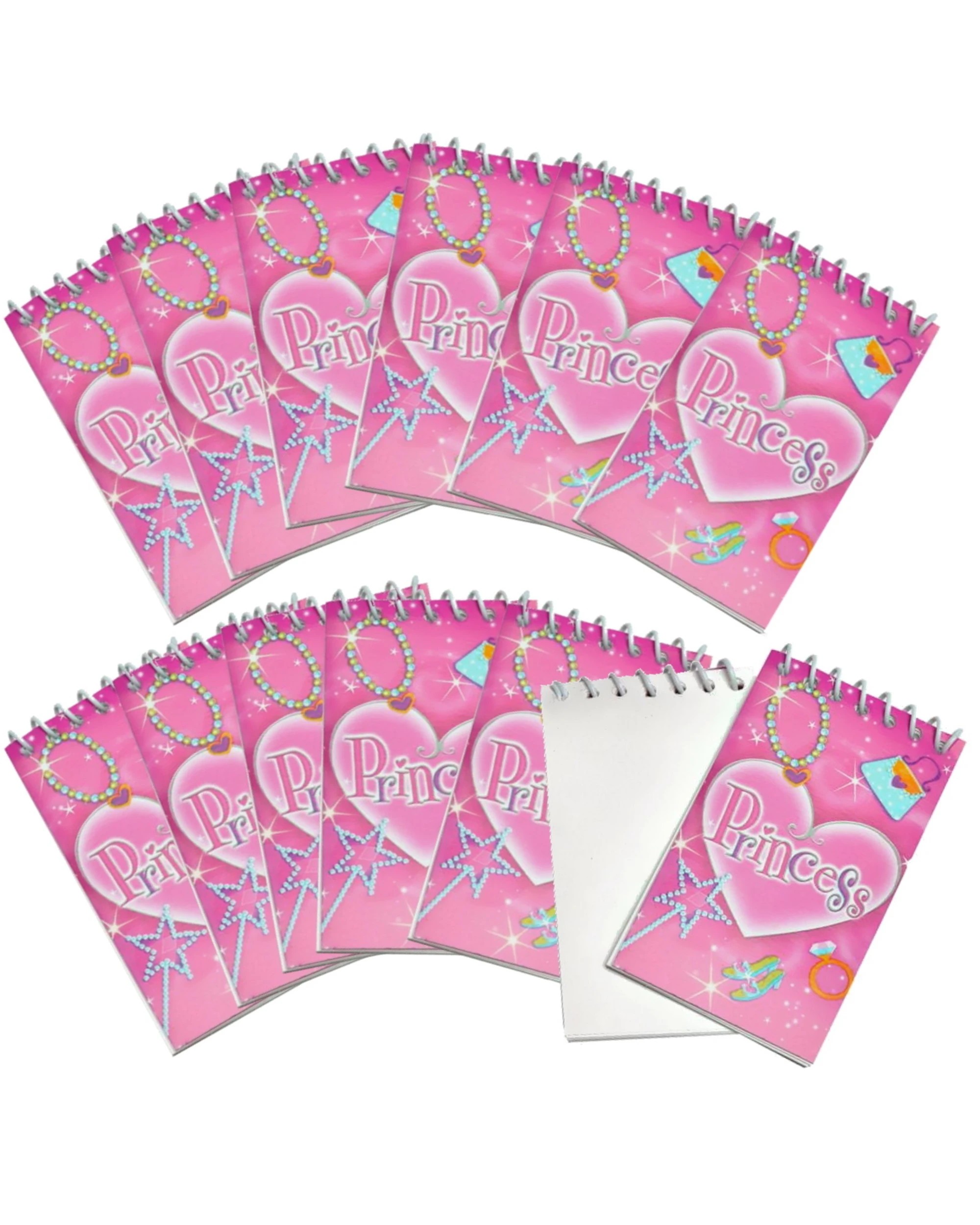 1 Amscan Princess Notepads Pack of 12, 1 of 1