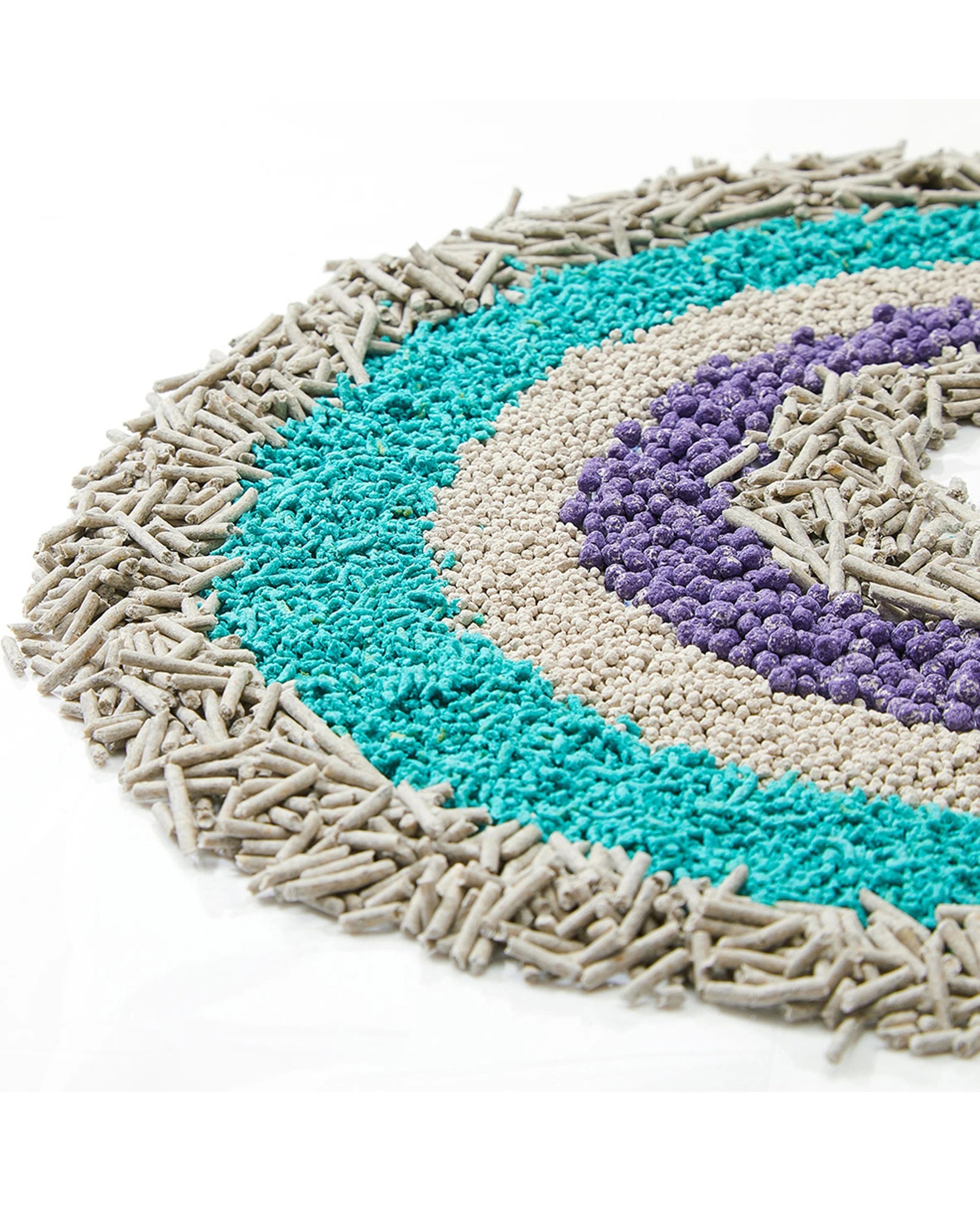 5 Petkit 5-In-1 Active Carbon 7L Mixed Tofu Cat Litter Odour Control Biodegradable - Plain, 5 of 6