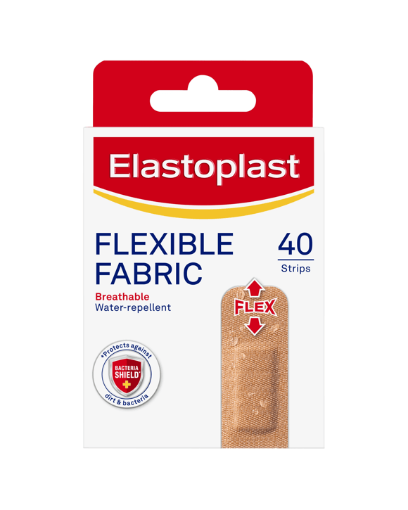 40 Pack Elastoplast Flexible Fabric Plasters