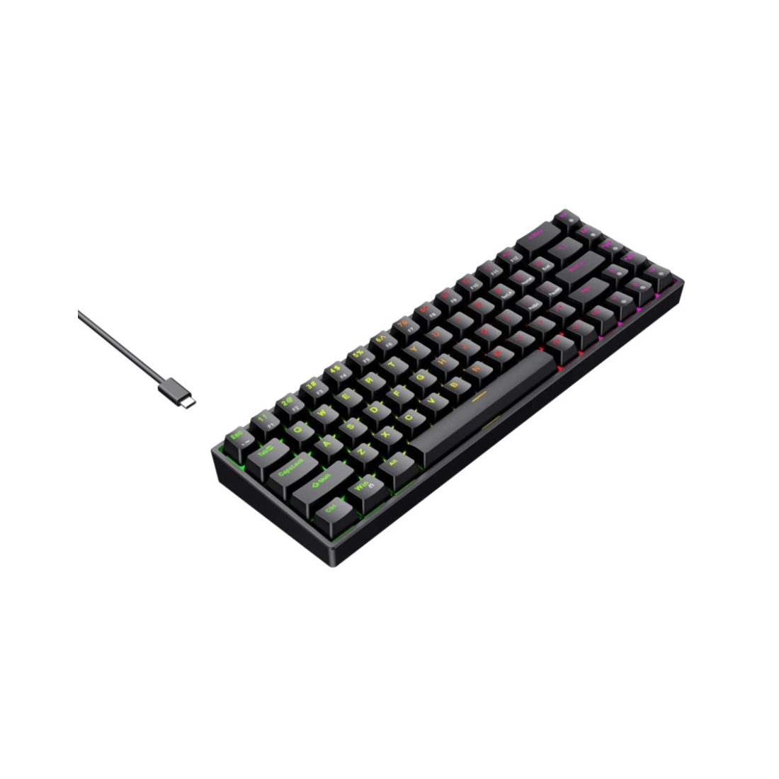 2 Playmax Pro Mini Mechanical Keyboard Black, 2 of 3