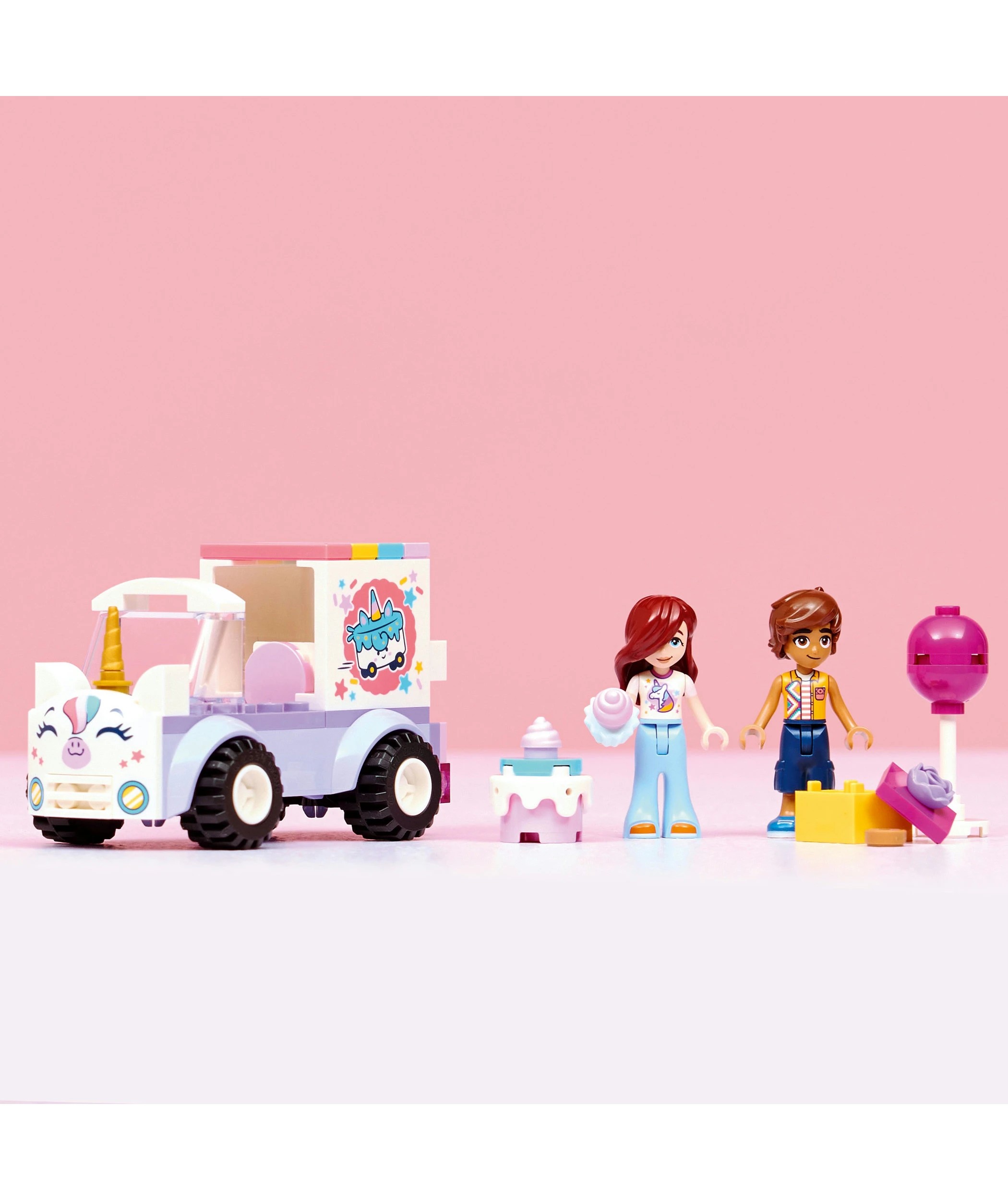 9 LEGO Friends Unicorn Cake Delivery Car 42675, 9 of 10