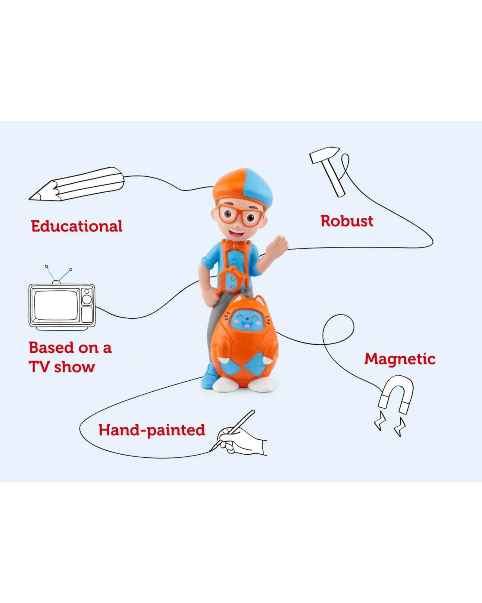 3 Tonies - Blippi Tonie Audio Character - Multi, 3 of 6