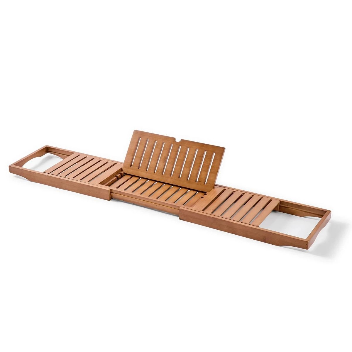 6 Walnut Look Bath Caddy, 6 of 8