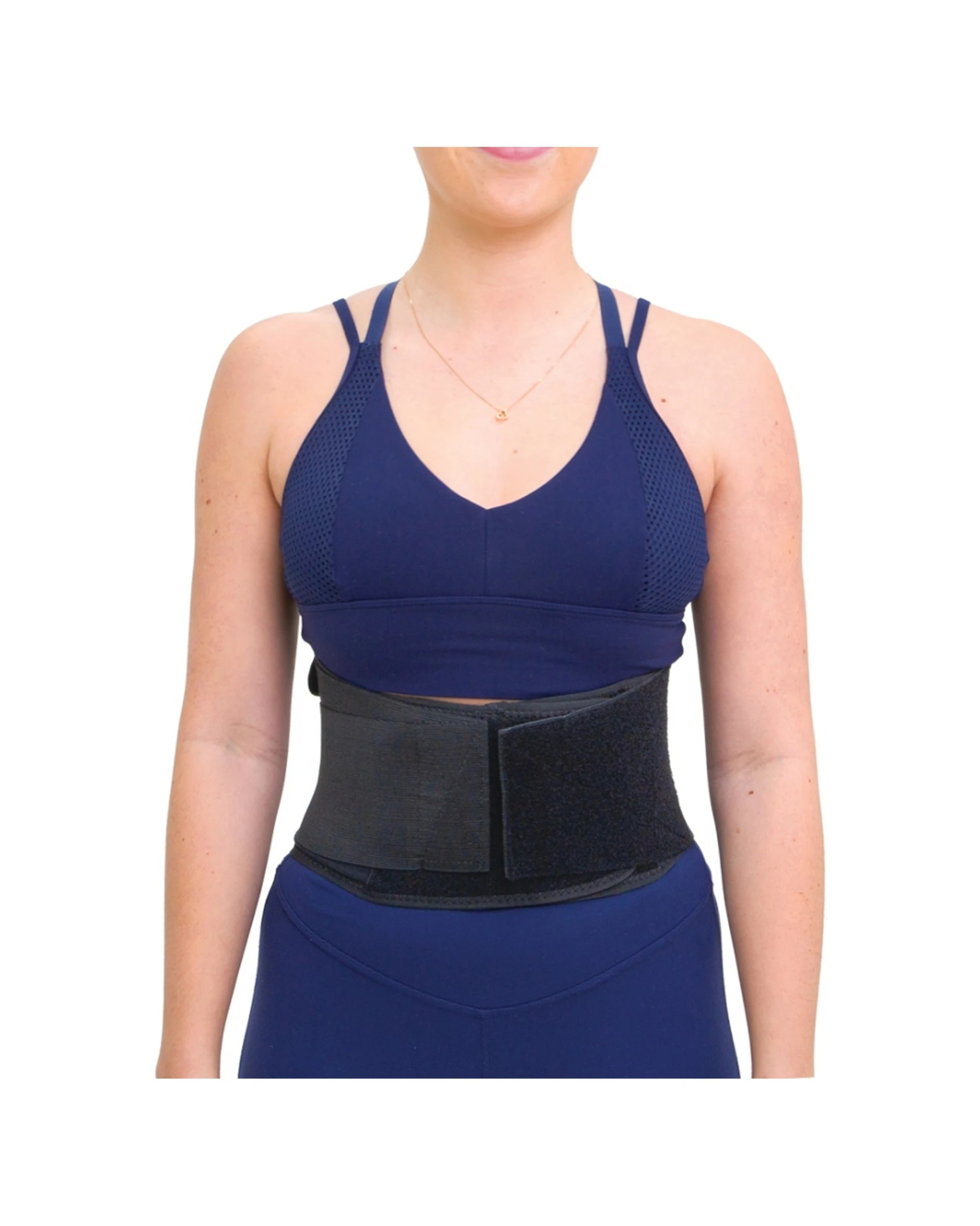 2 Victor Sports Classic Comfort Back Brace Immobiliser Universal Small - Black, 2 of 2