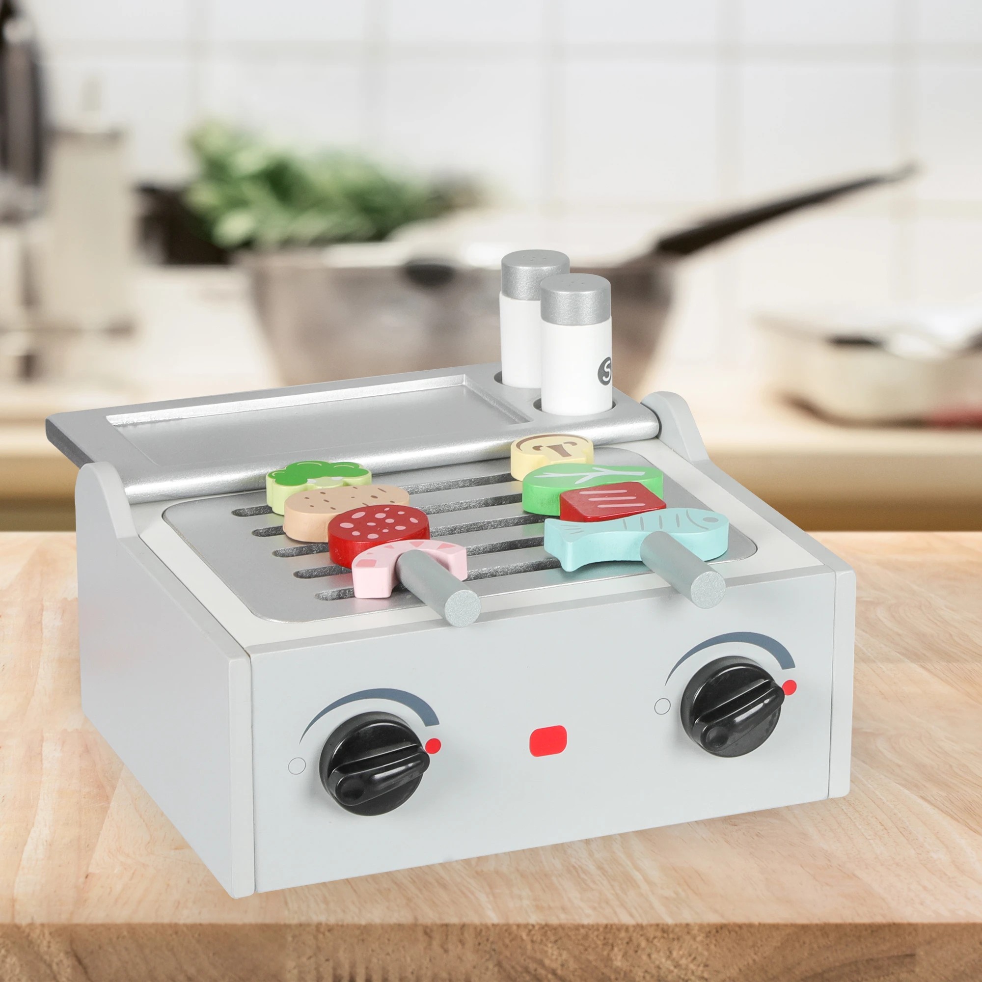 7 Traderight Kids Kitchen Play Set, 7 of 7