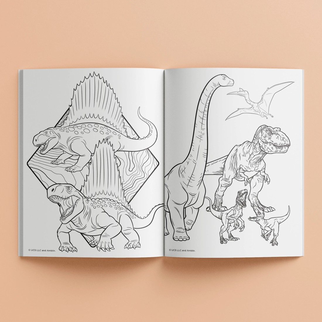 5 Kaleidoscope Jurassic World Colouring Carry Case - Book, 5 of 7