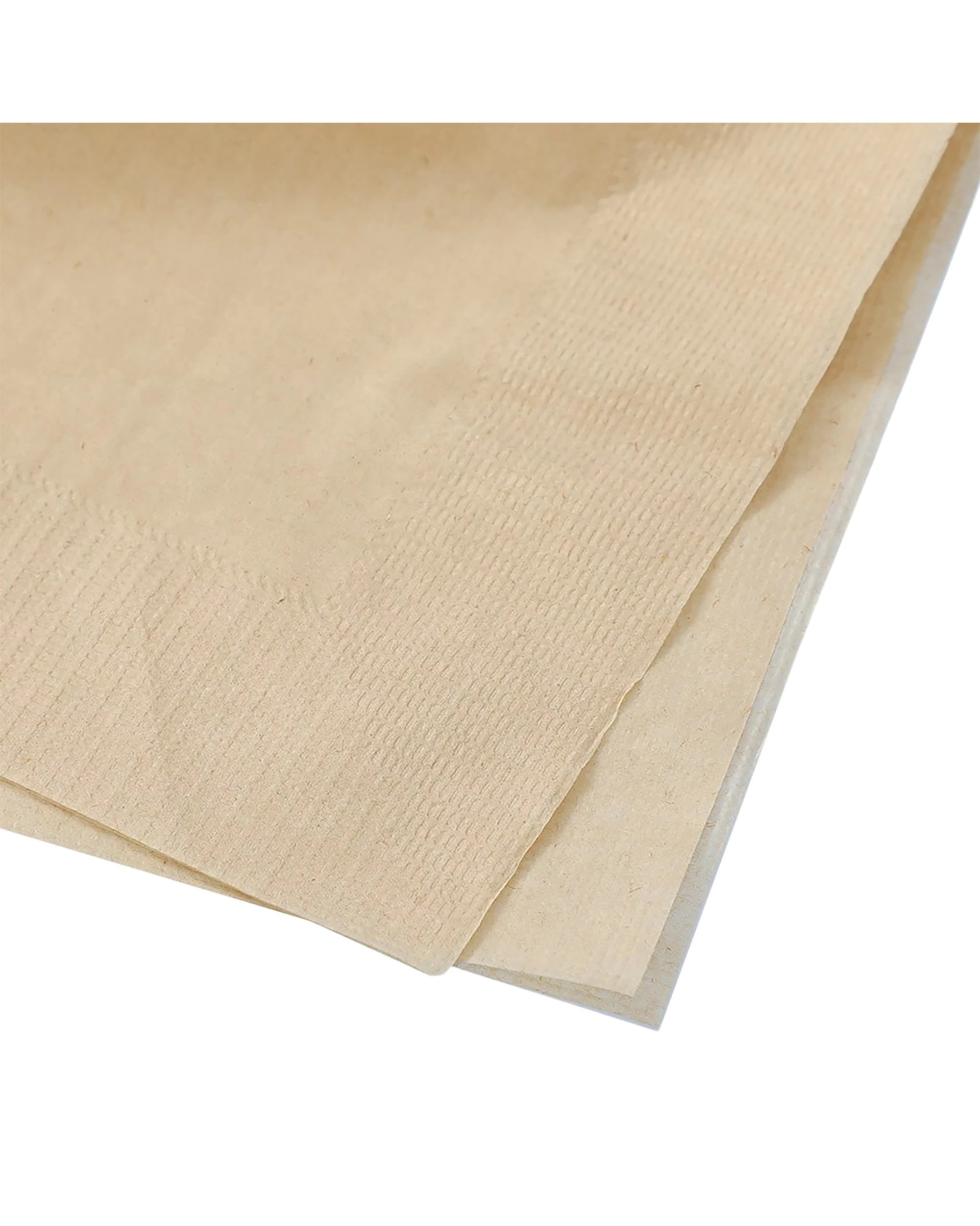 3 Lemon & Lime Natural Kraft Dinner Napkins Serviettes Pack of 50 - Natural, 3 of 4