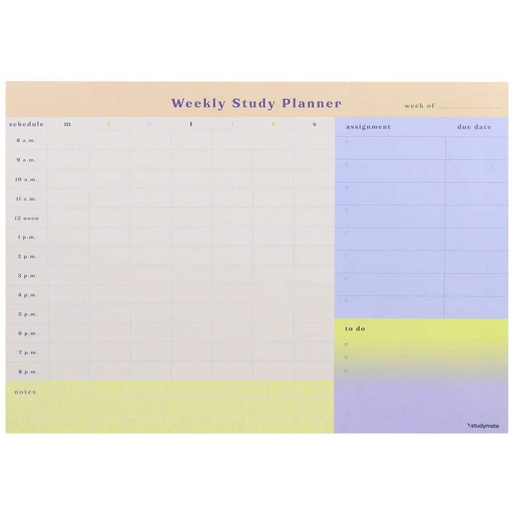 3 Studymate A3 Weekly Desk Planner, 3 of 4