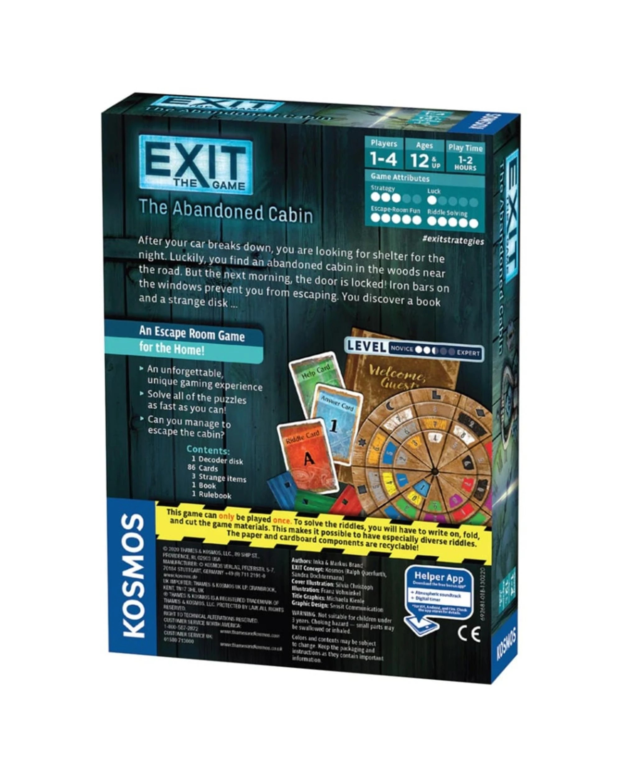 4 Exit The Game: The Abandoned Cabin Puzzle Game, 4 of 4