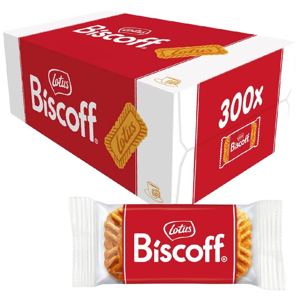 1 Lotus Biscoff Biscuits 300 Pieces, 1 of 2