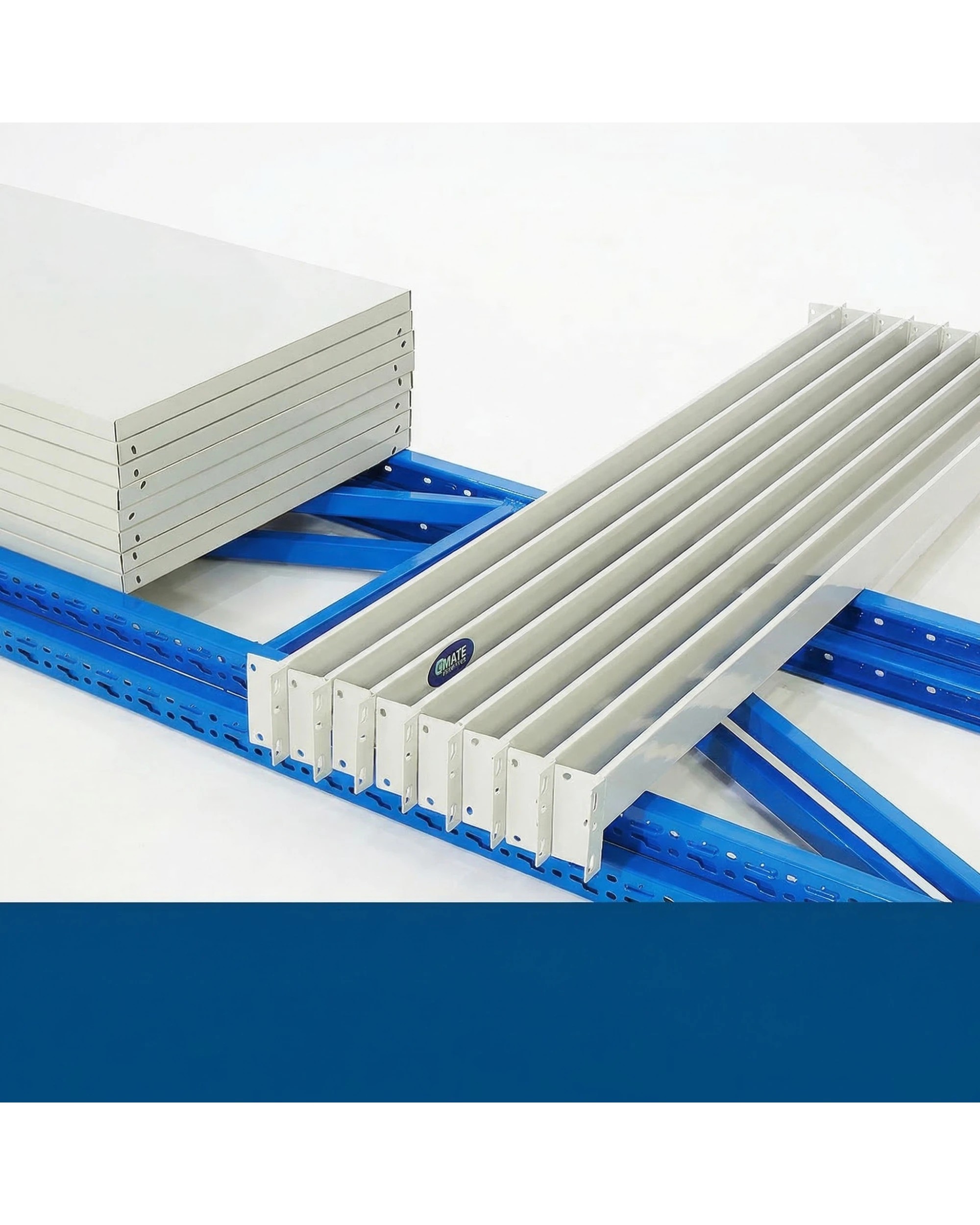7 Centurion Standard 4 Bay 4M Wide Heavy Duty Shelving 400kg, 7 of 8