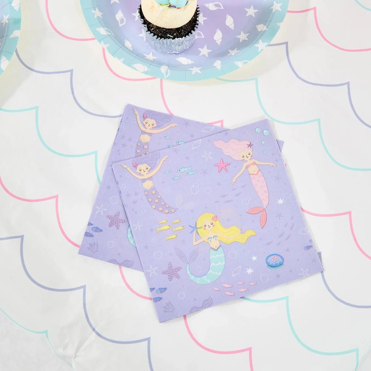 7 100 Piece Mermaid Party Box, 7 of 10