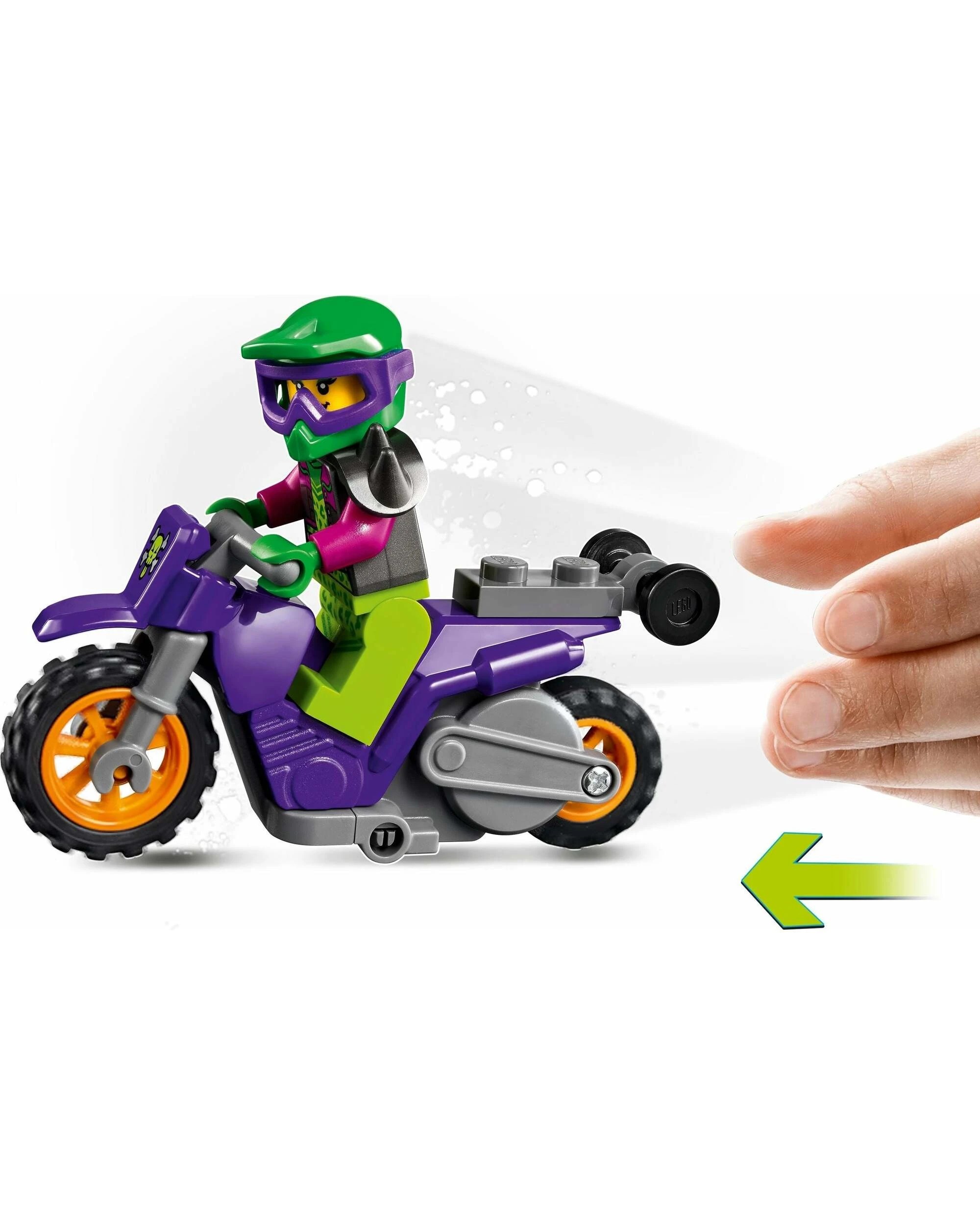 4 LEGO City 60296 : Wheelie Stunt Bike, 4 of 5