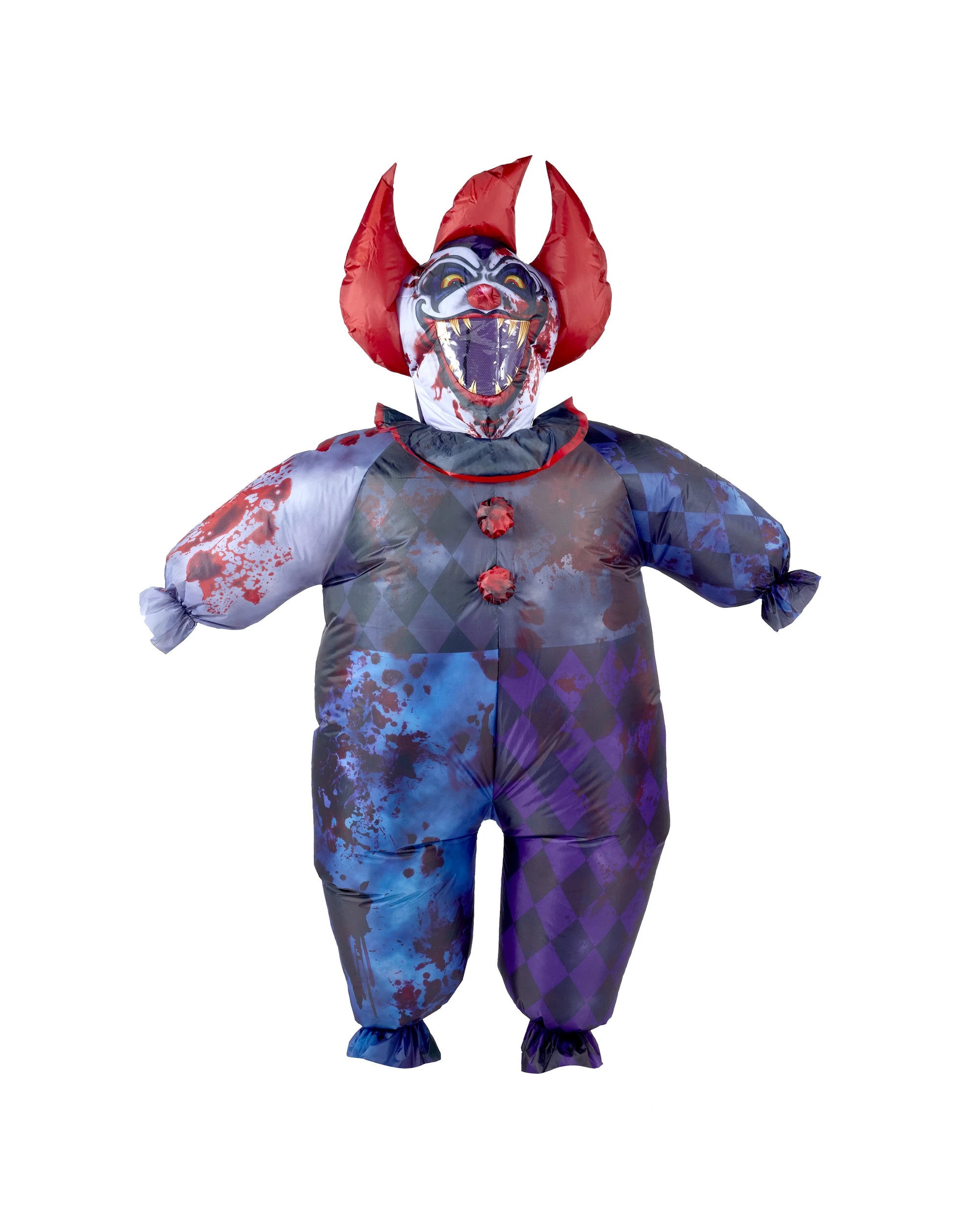 2 Inflatable Clown Costume - Adult, 2 of 10