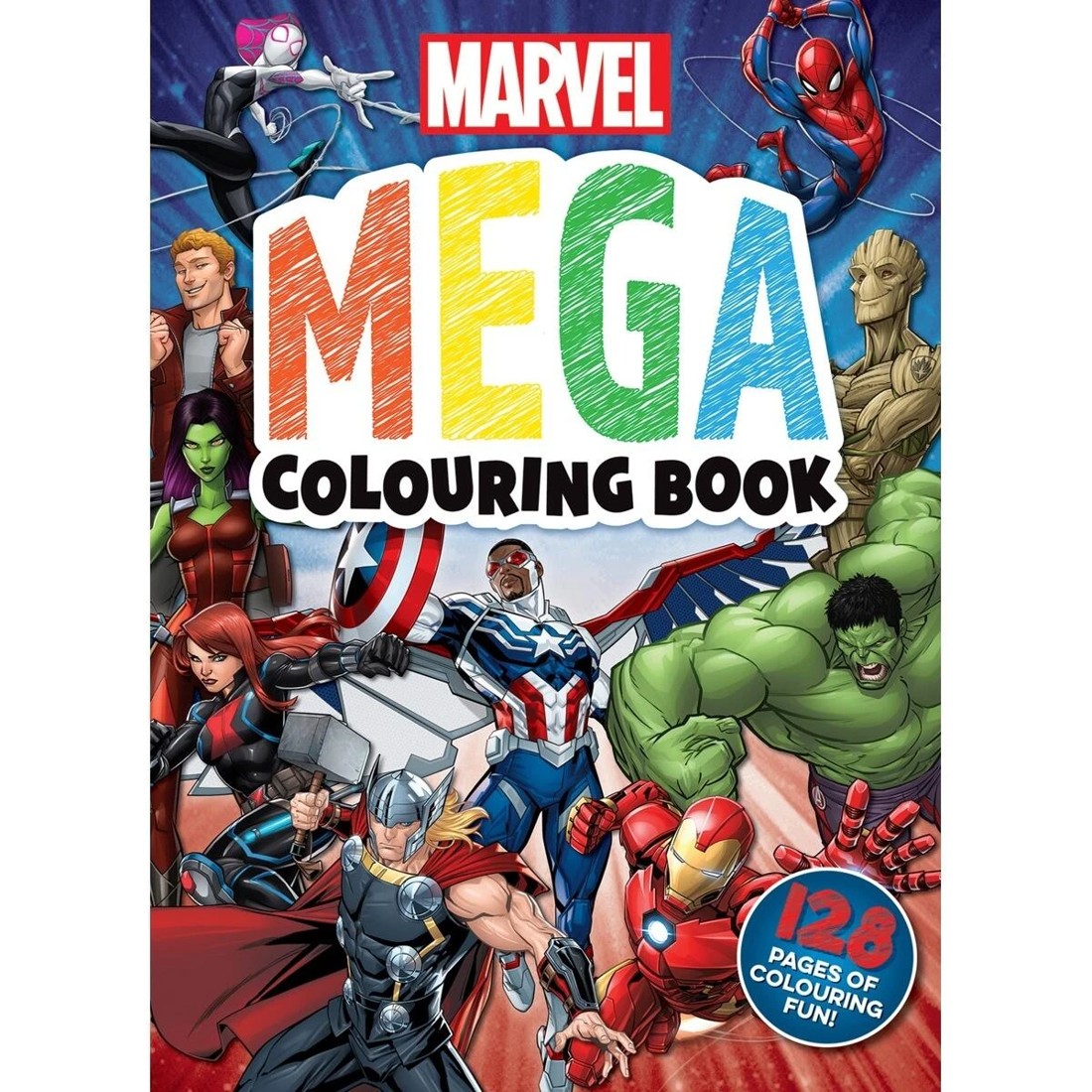 1 Marvel Mega Colouring Book, 1 of 1
