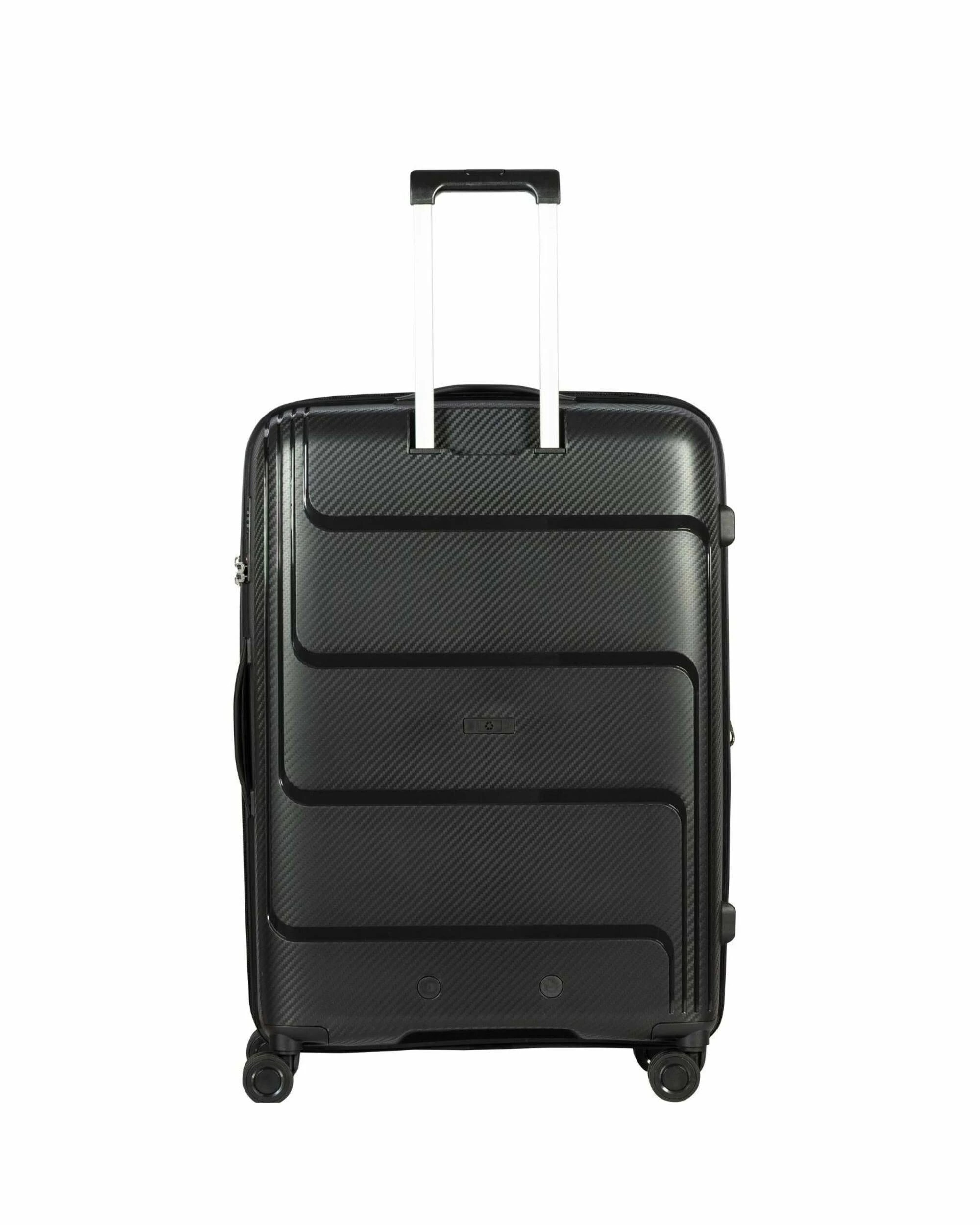 1 Delphin Verona Hardside Large Spinner Suitcase - 78cm - Black, 1 of 4