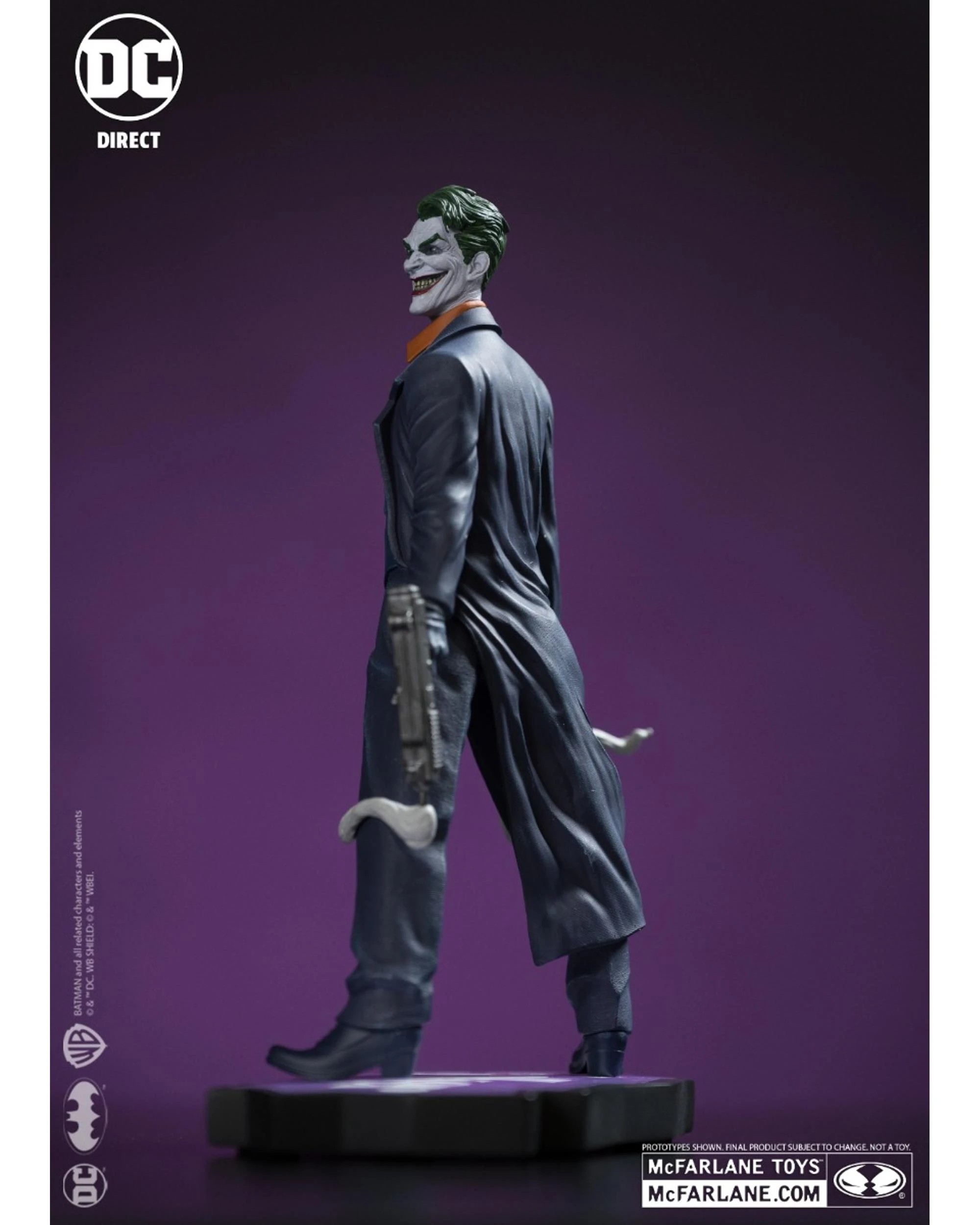 8 McFarlane DC Direct The Joker by Gabrielle Dell'Otto - The Joker Purple Craze -  1:10 Scale Resin Statue, 8 of 9