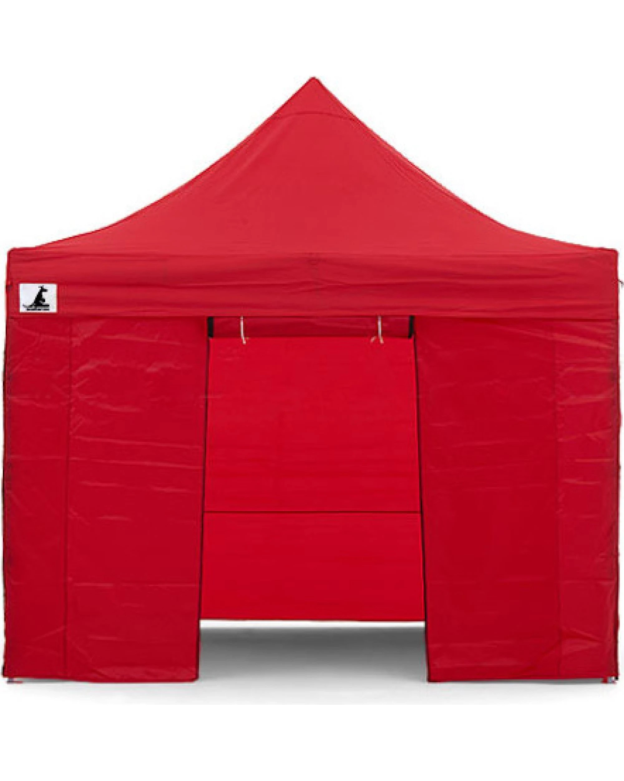 3 Wallaroo 3m x3m Outdoor Gazebo Folding Party Tent Marquee Canopy Camping Beach - Red, 3 of 10