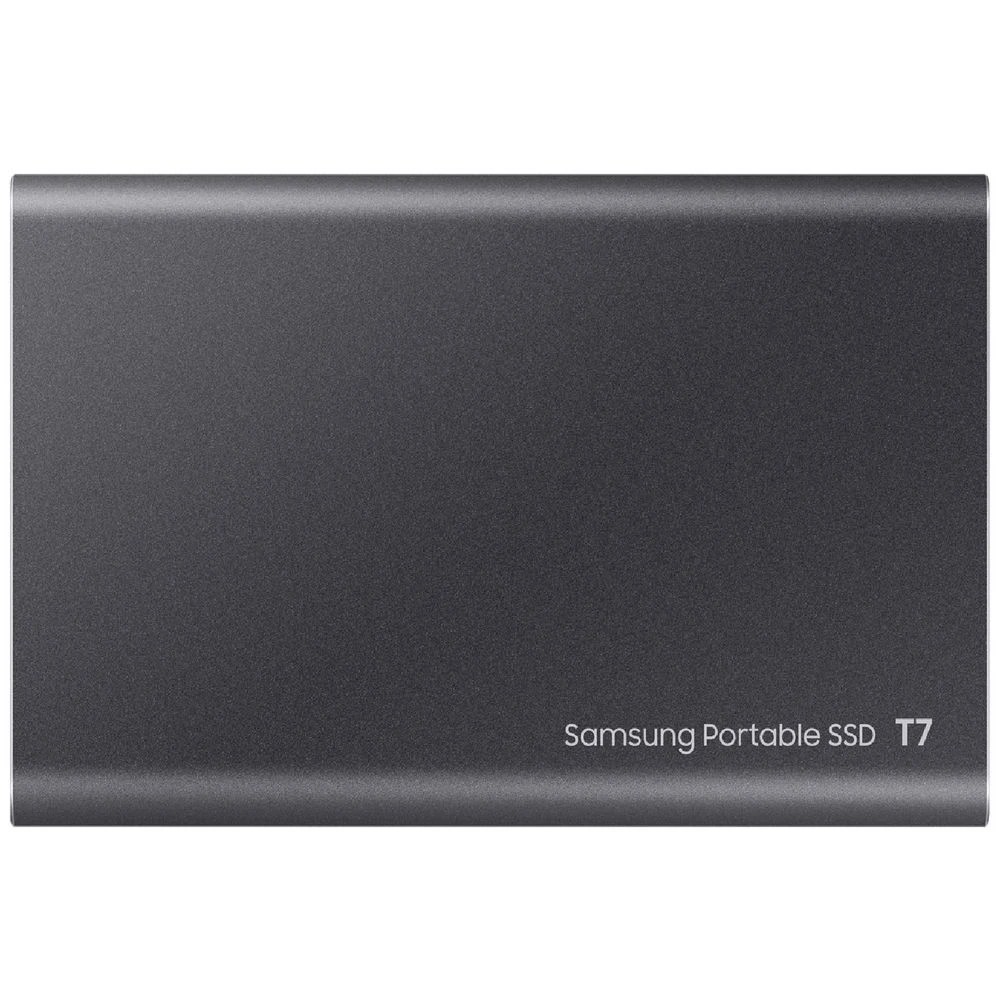1 Samsung 2TB T7 Portable SSD Grey, 1 of 4