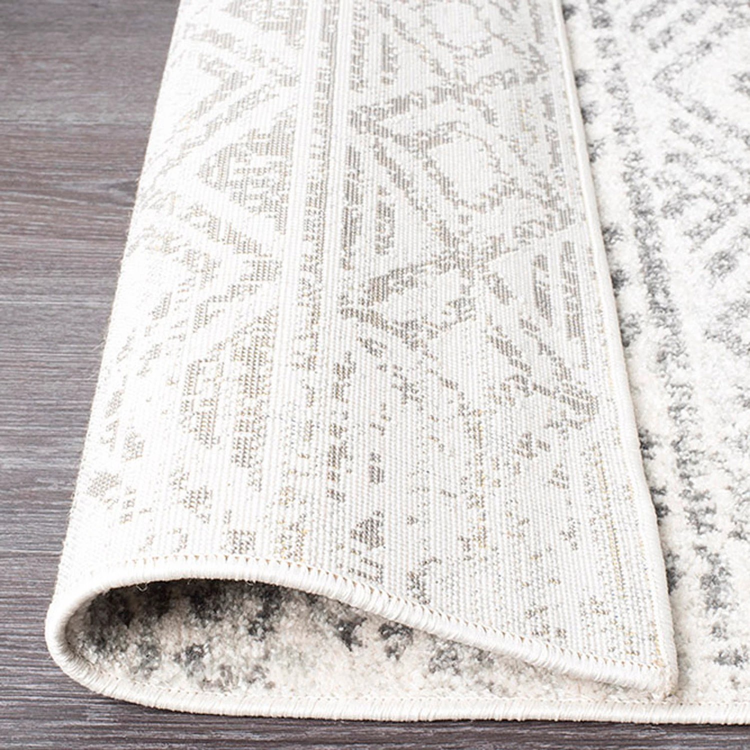 5 Common Ground Rugs Bluebay 456 300x80cm Runner - Medium Pet Friendly Rug - Grey, 5 of 6