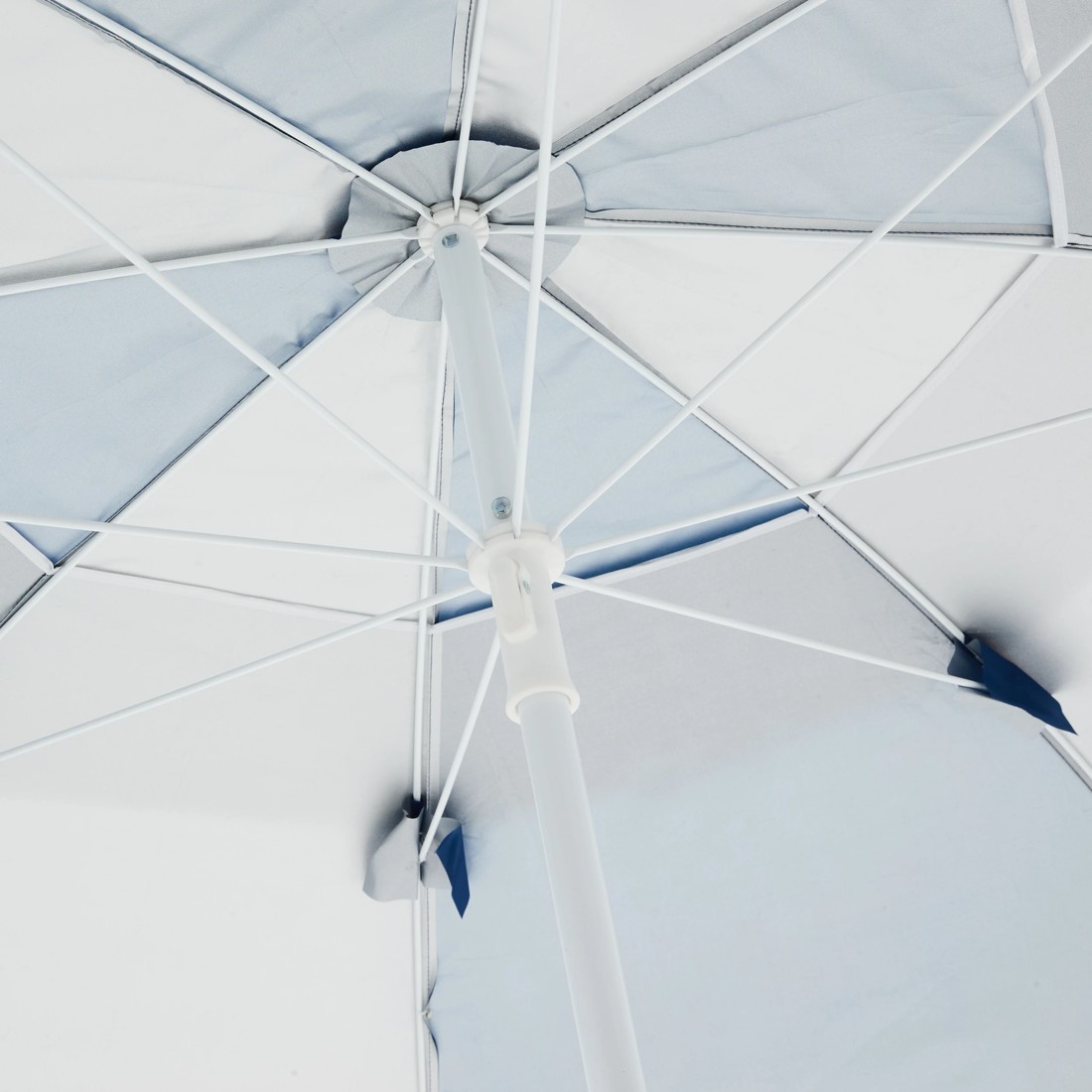 6 Sunshade Umbrella - Blue Stripe, 6 of 10