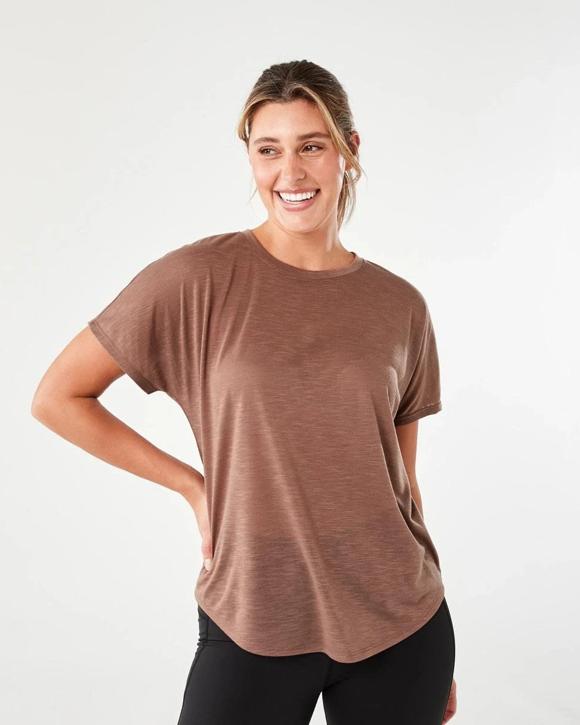Active Womens Relax Sleeve T-shirt