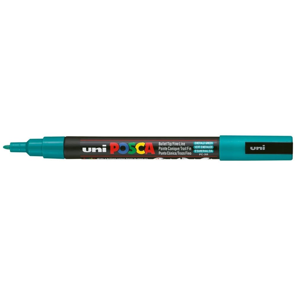 1 POSCA PC 3M Paint Marker Emerald Green, 1 of 7