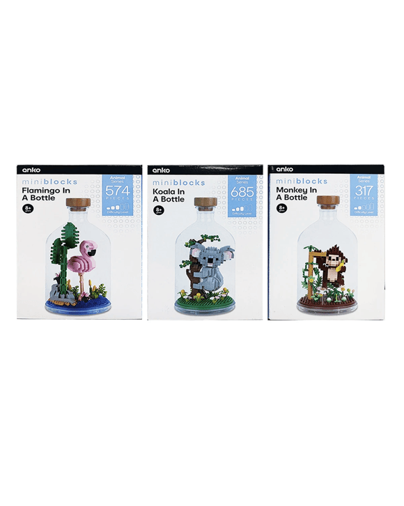 Mini Blocks Animal Series - Assorted