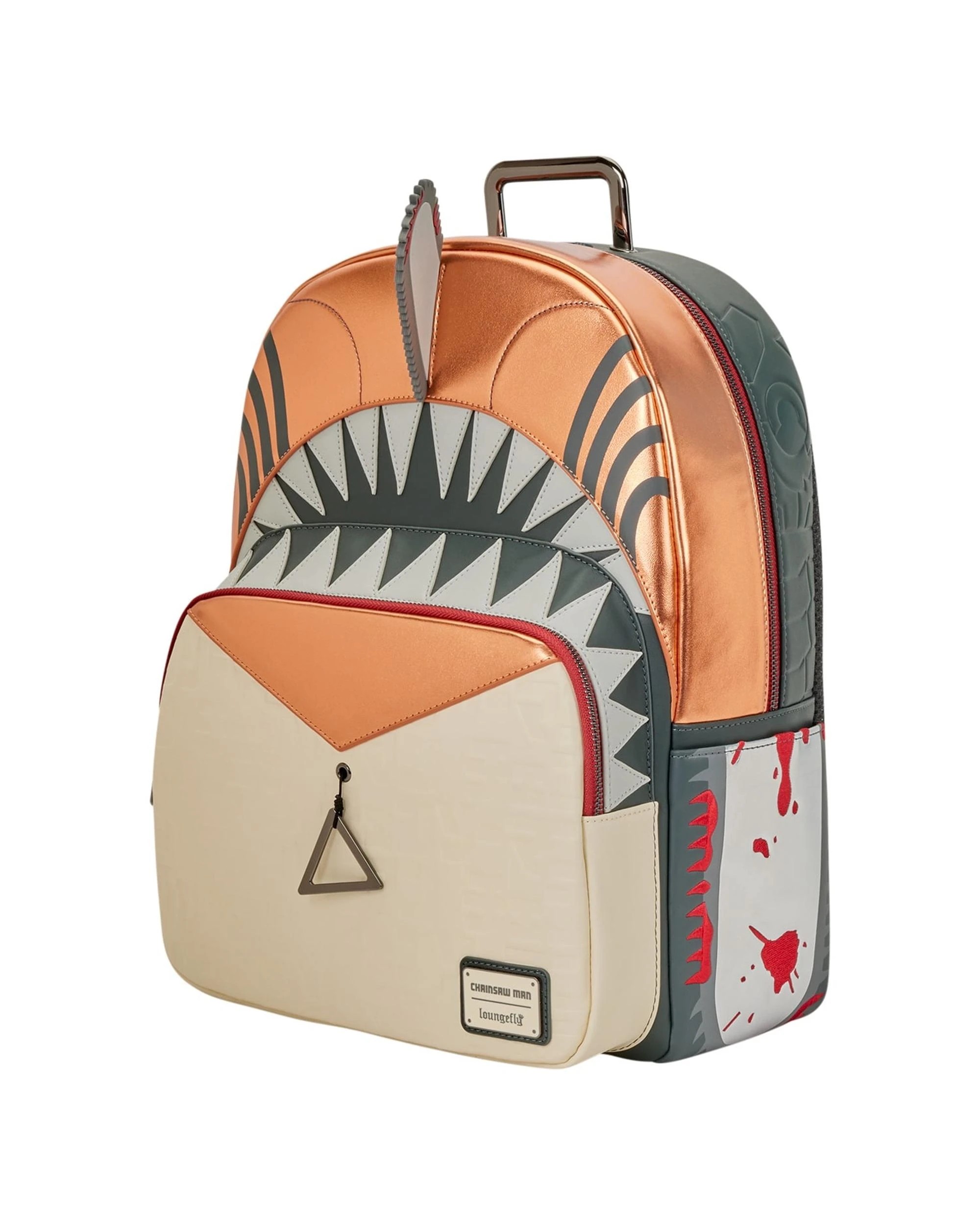 2 Loungefly Chainsaw Man Chainsaw Man Faux Leather Full Size Backpack, 2 of 6