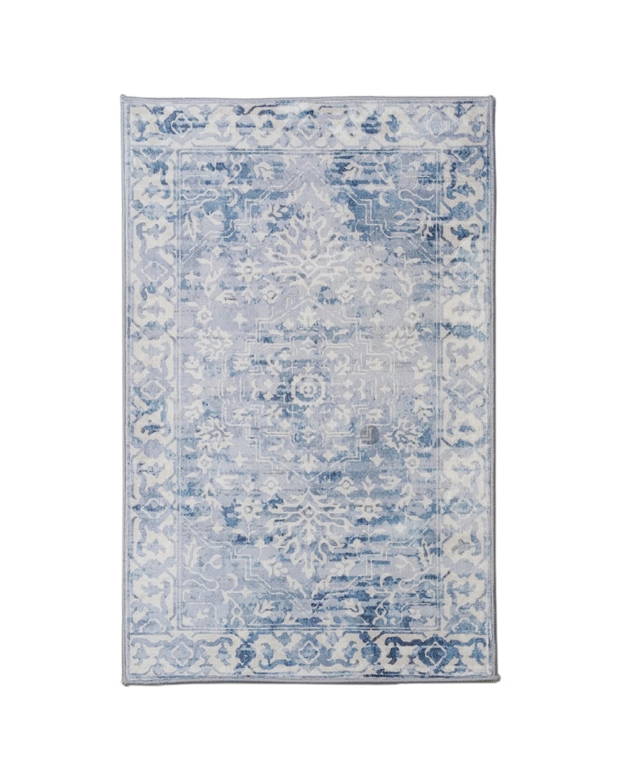Fab Habitat Shay Traditional Distressed Machine Washable Rug 200cm x ...