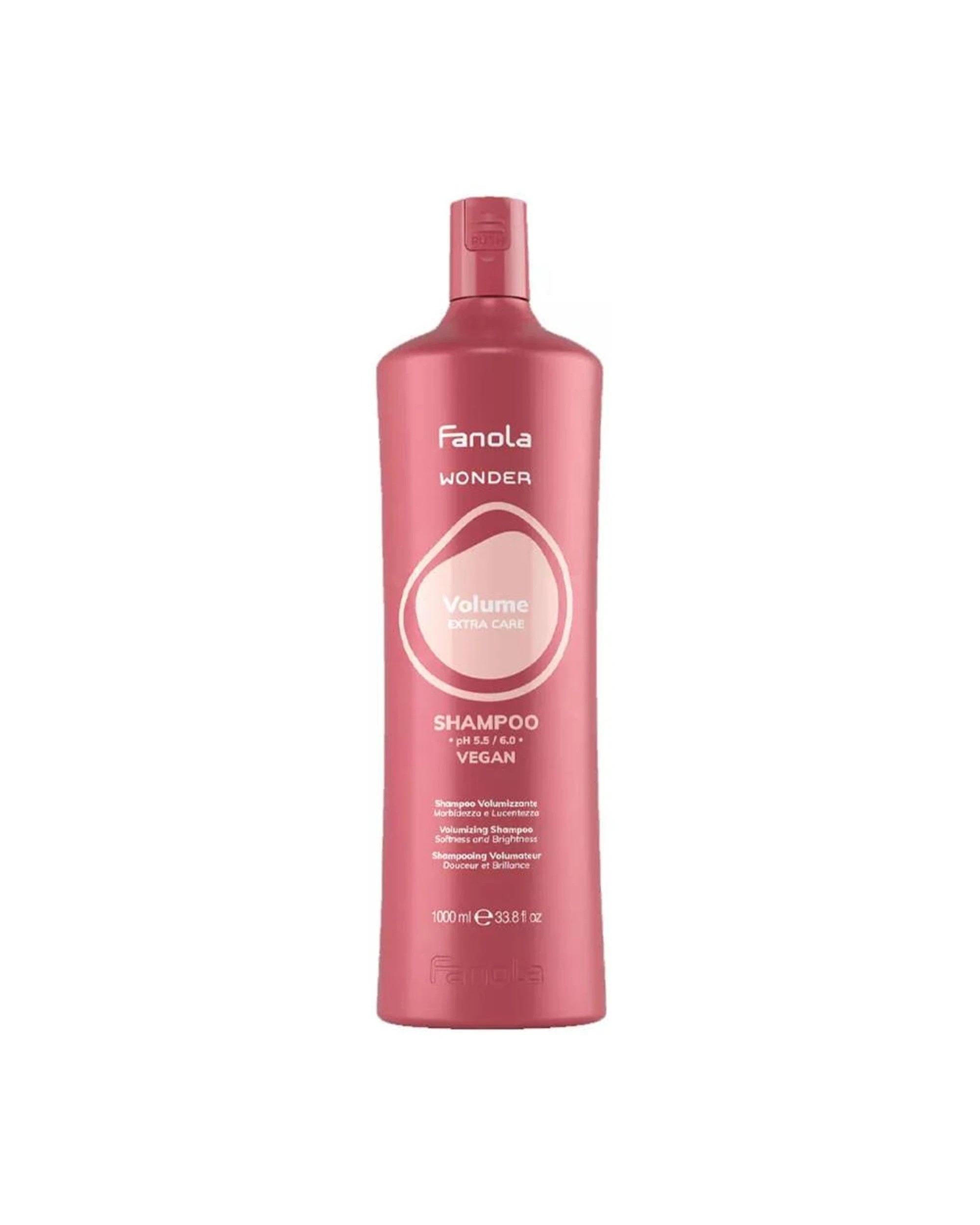 1 Fanola Wonder Volume Extra Care Shampoo 1000mL, 1 of 2