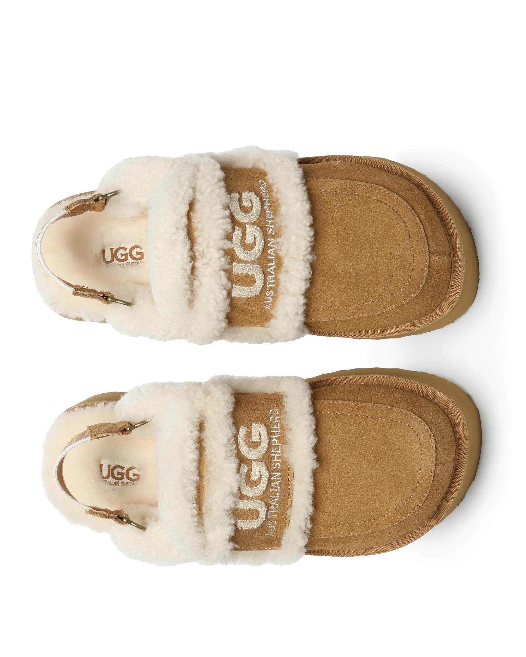 5 Australian Shepherd UGG Womens Rilee Platform CHESTNUT, 5 of 5