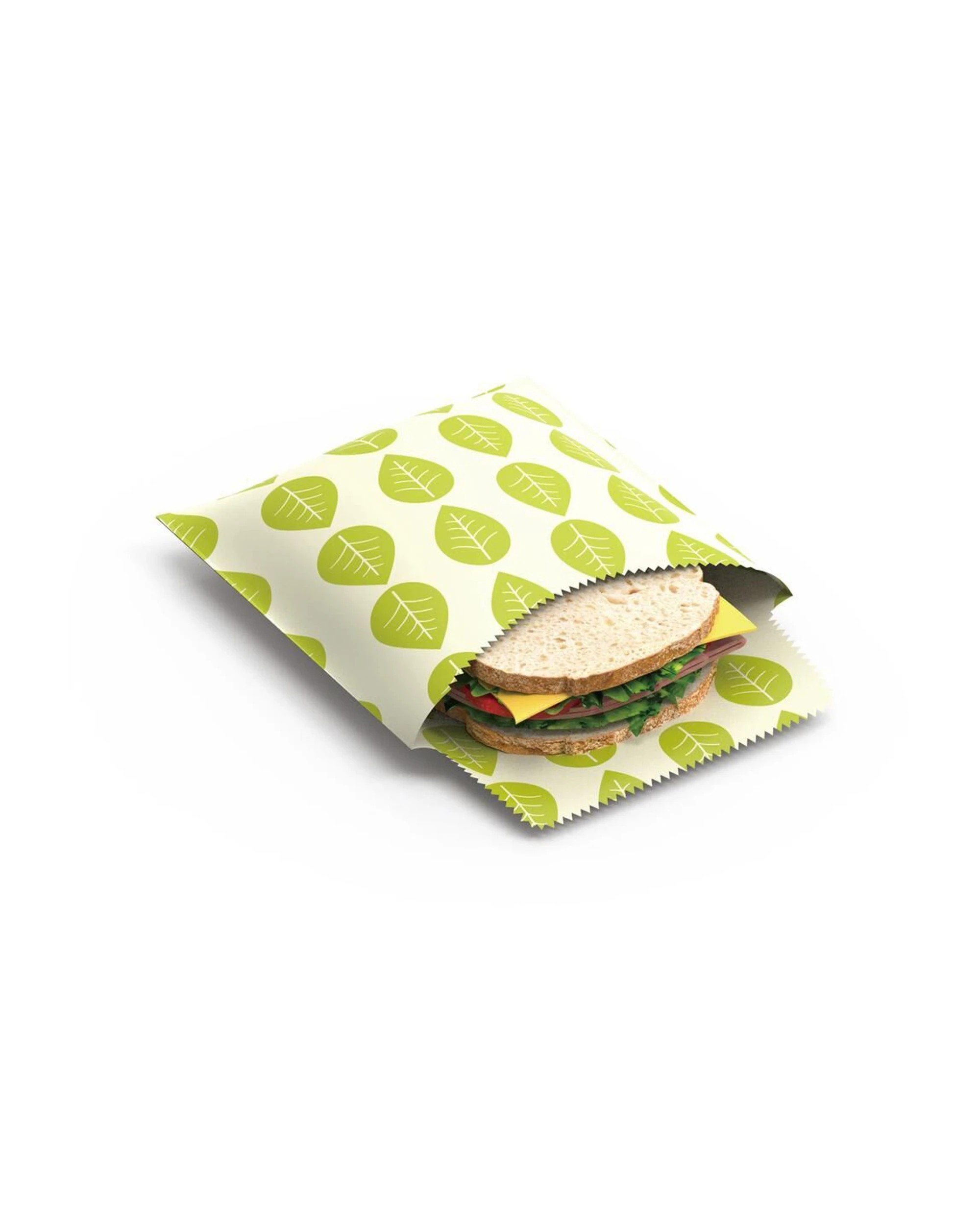1 Karlstert 2pc Beeswax Sandwich Pouch 20.5x18x0.5cm - Green, 1 of 1