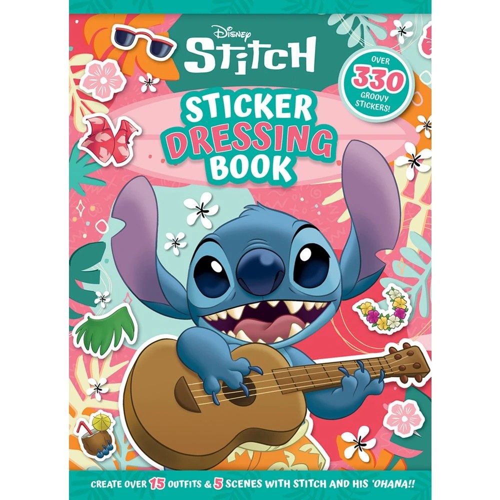 1 Scholastic Sticker Dressing Book Stitch, 1 of 4